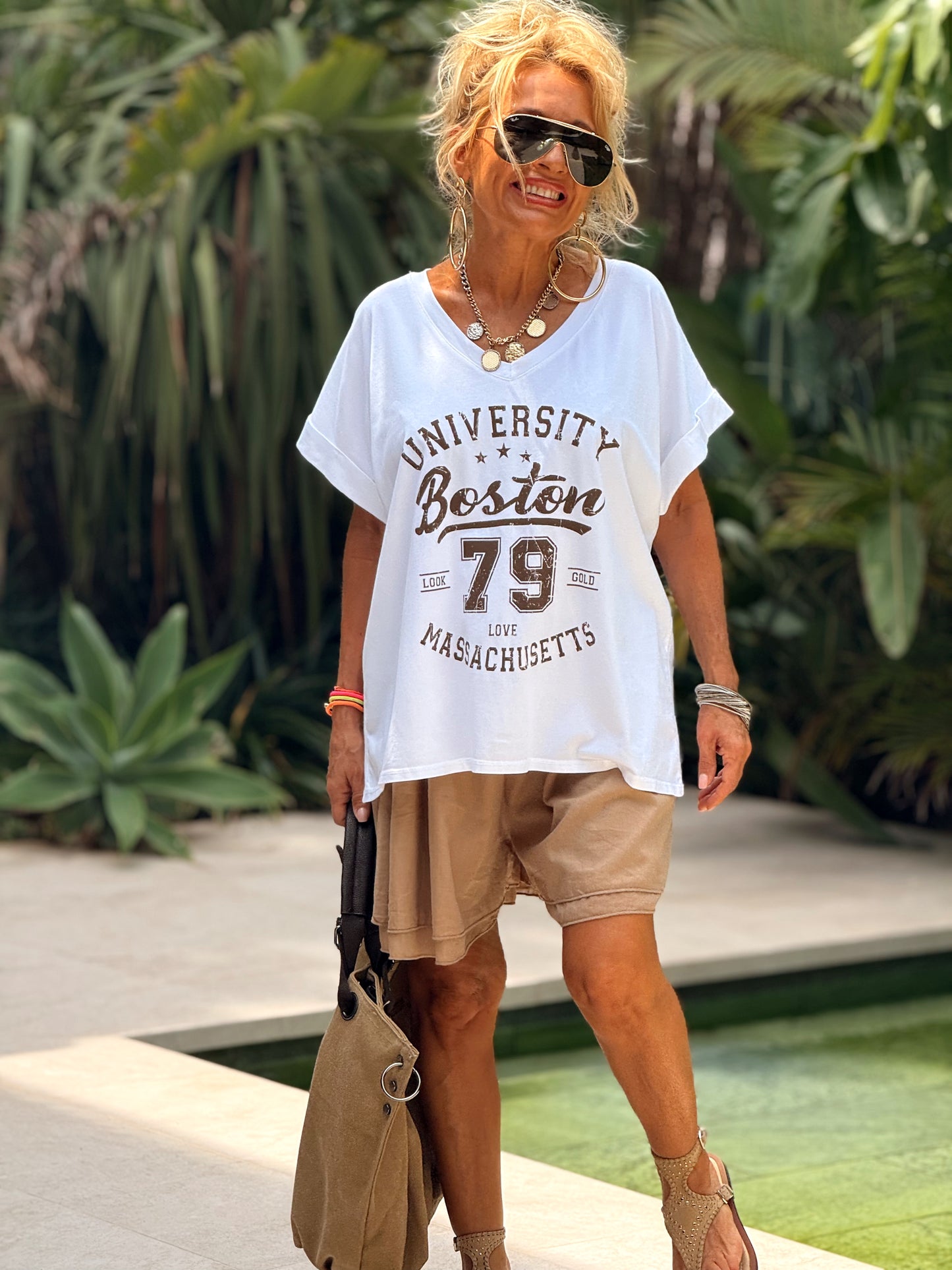 SHORT OVERSIZE MELEY MULTICOLOR