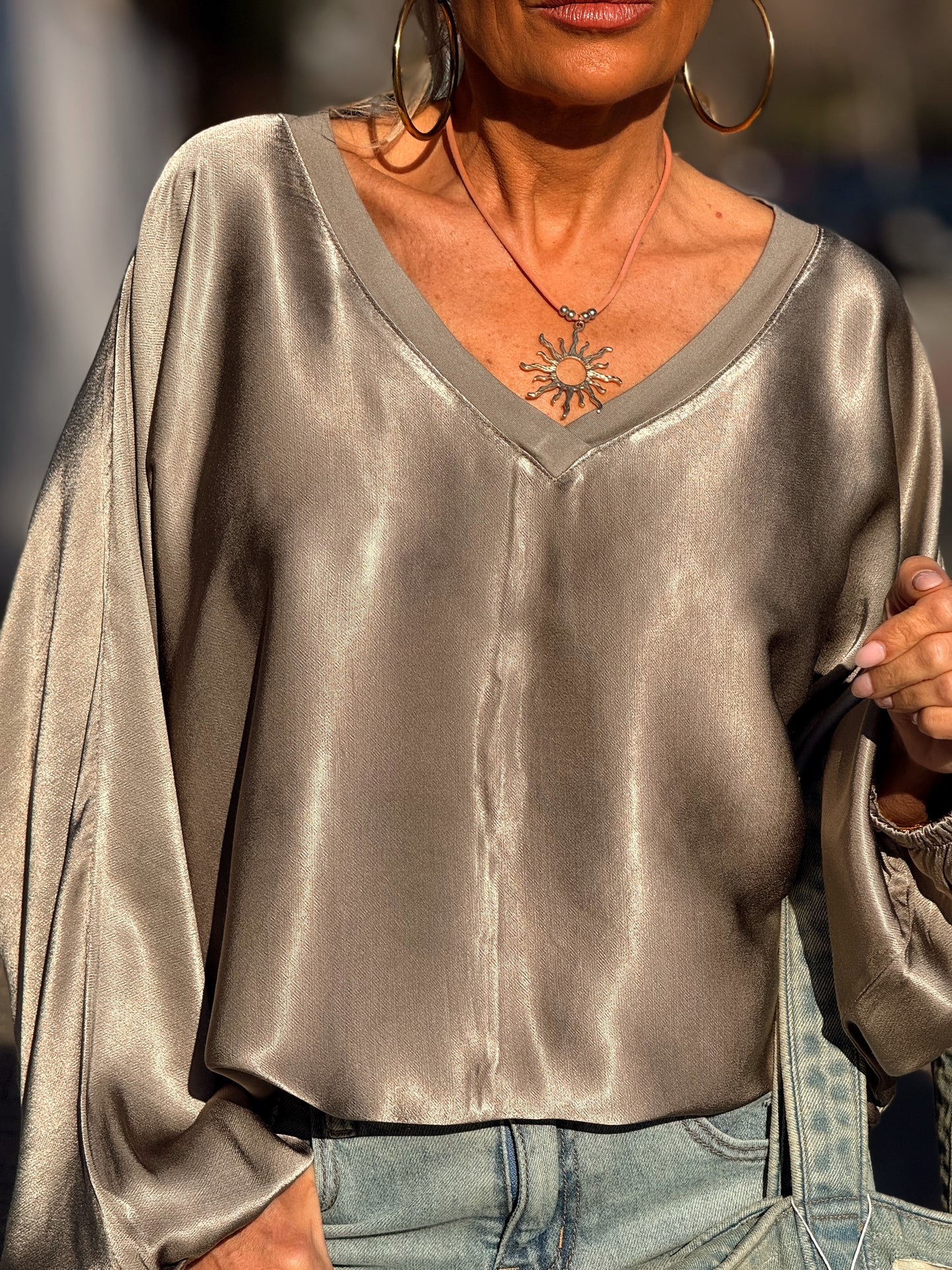 BLUSA OVERSIZE ZIGGY MULTICOLOR