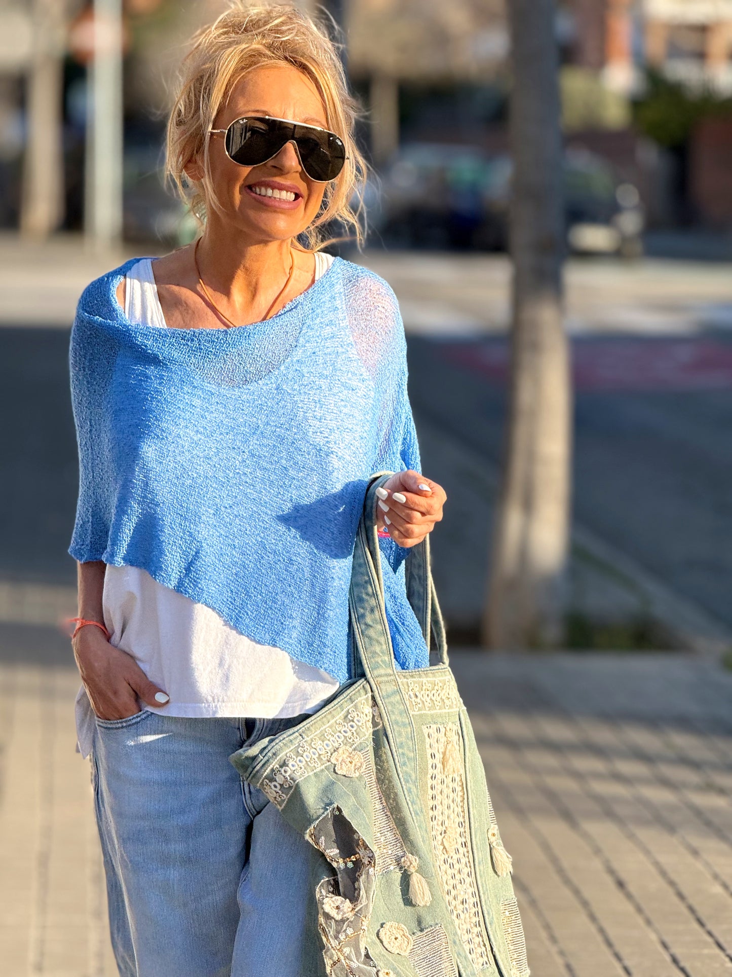 CAPA OVERSIZE ANNY MULTICOLOR
