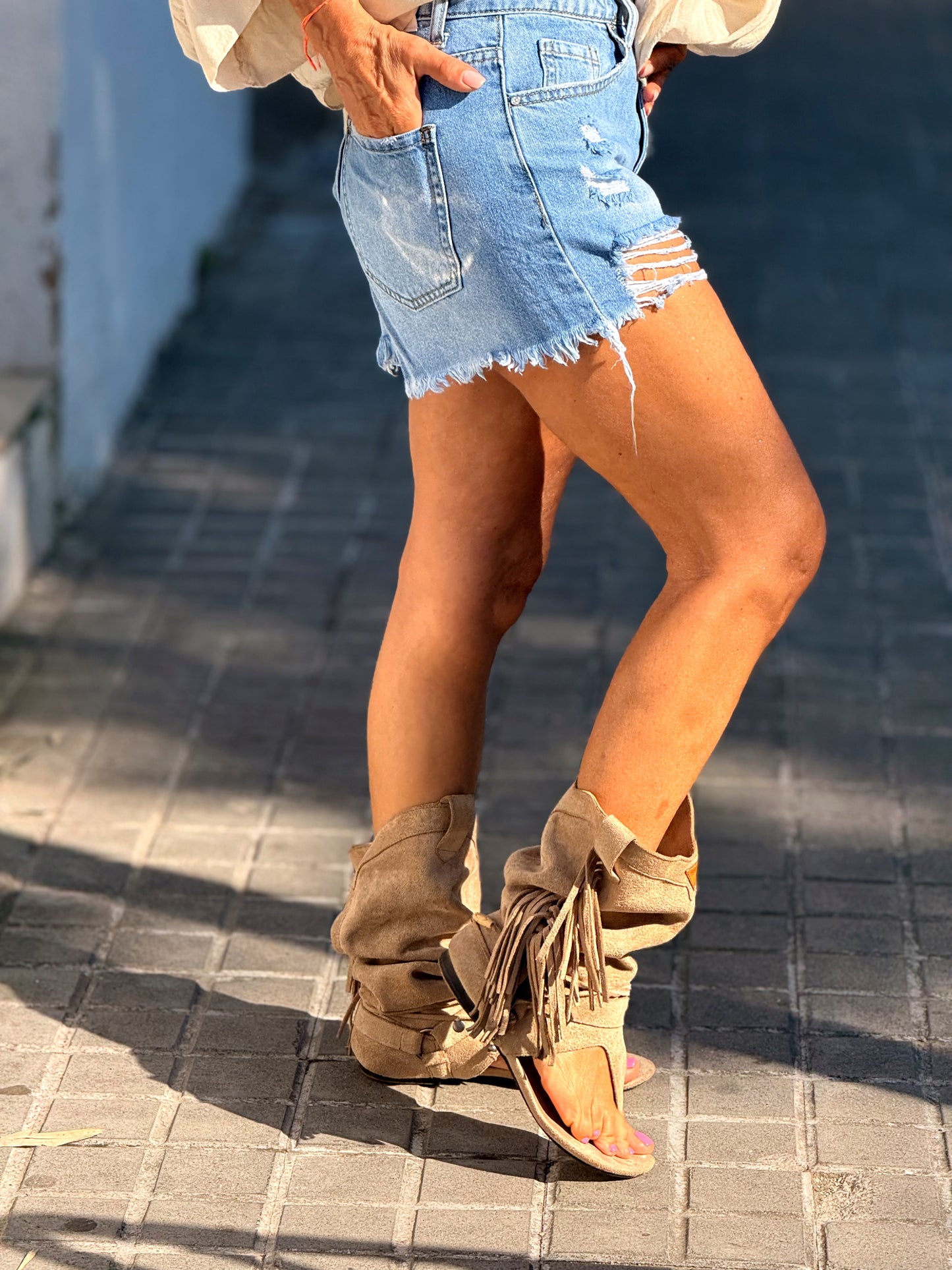 SHORT VAQUEROS LILLY TEJANO