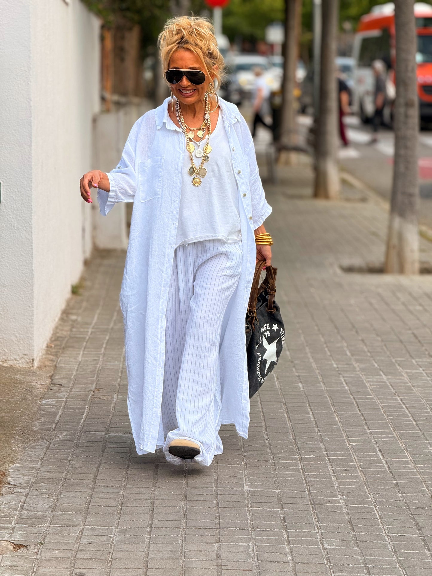 PANTALON RAYAS MULTICOLOR