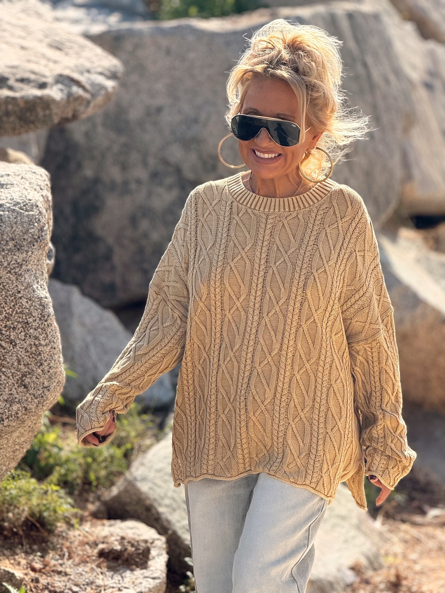 JERSEY ENTRELAZADO TAMARA MULTICOLOR