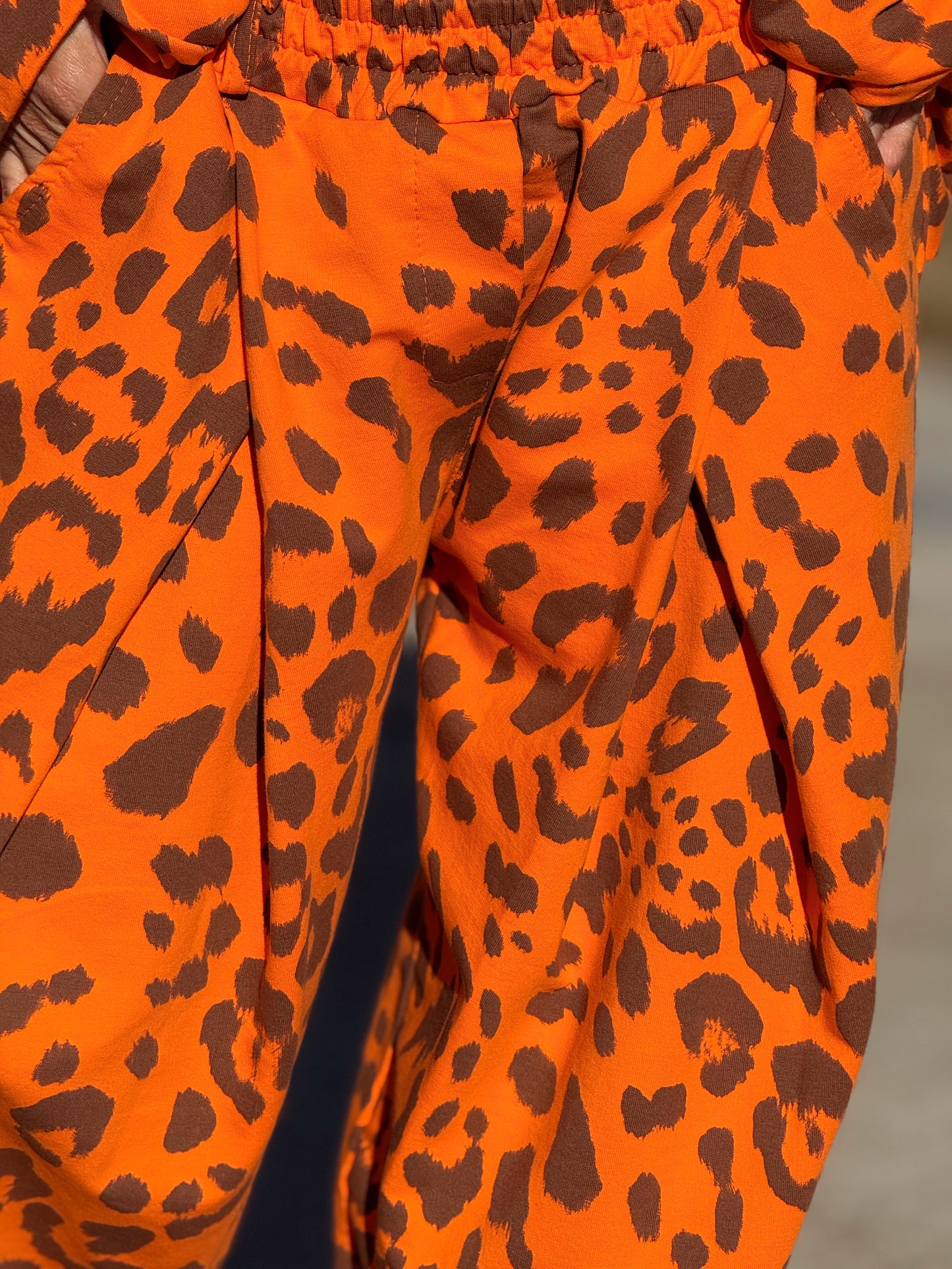 PANTALON BAGGY ANIMAL PRINT MULTICOLOR