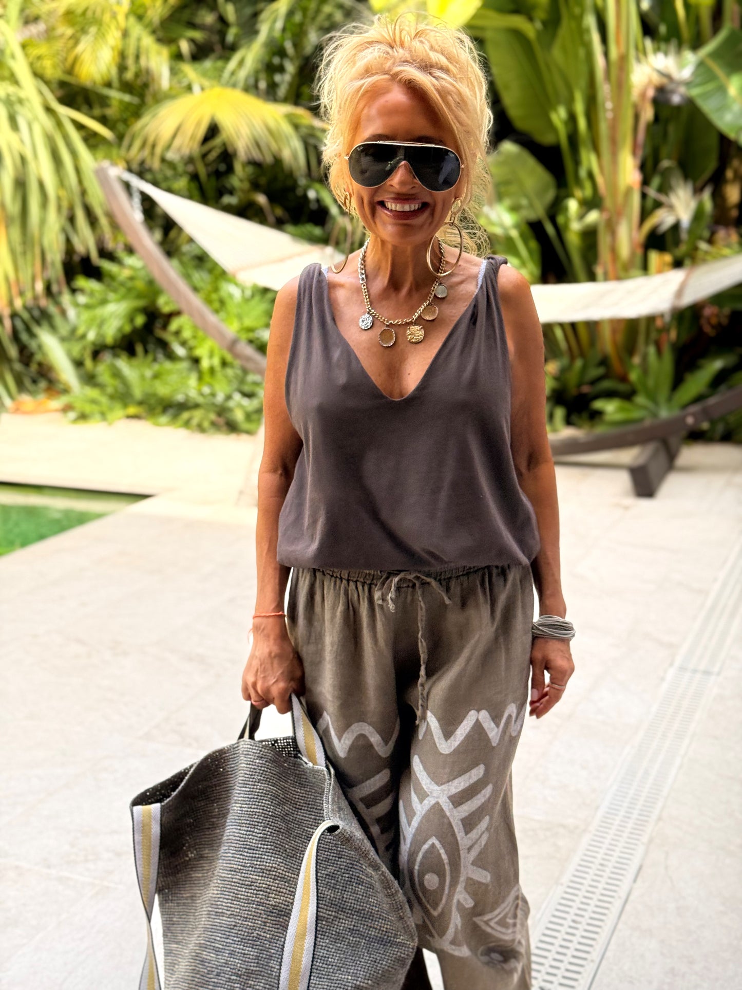 TOP ENTRELACE MULTICOLOR