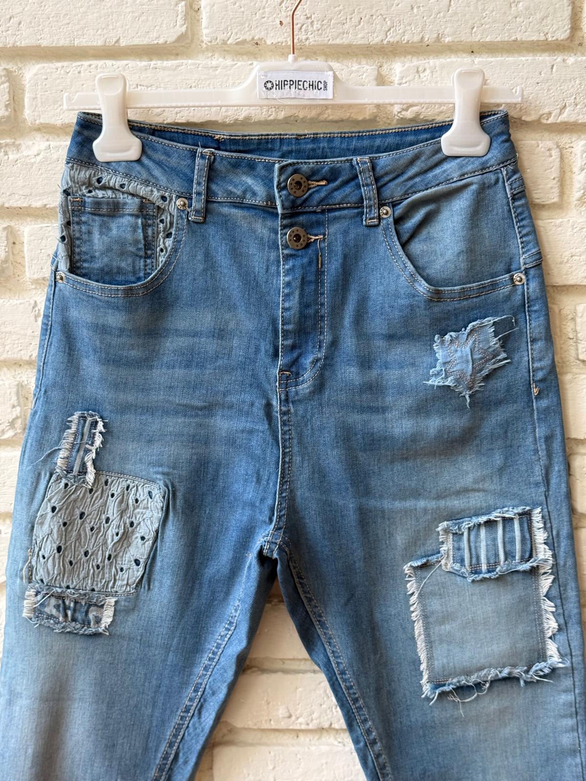 PANTALÓN DETALLE TEJANO