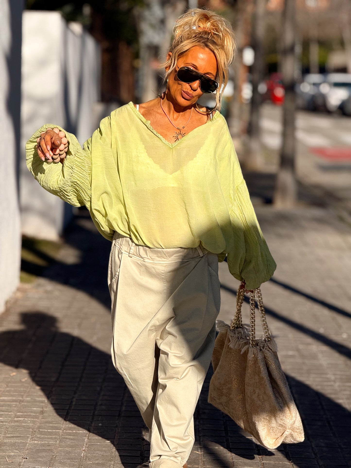 PANTALON BAGGY NICOLAS MULTICOLOR