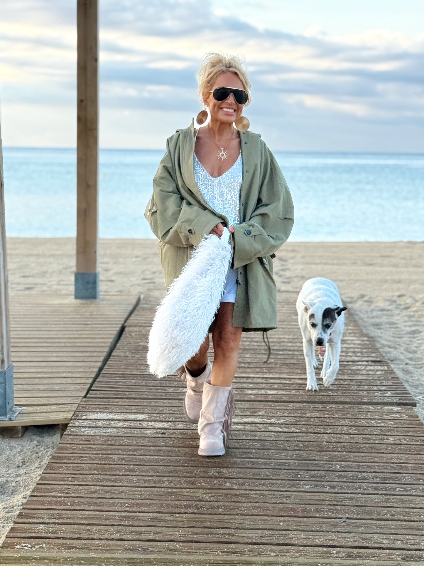 PARKA OVERSIZE SOFIA MULTICOLOR