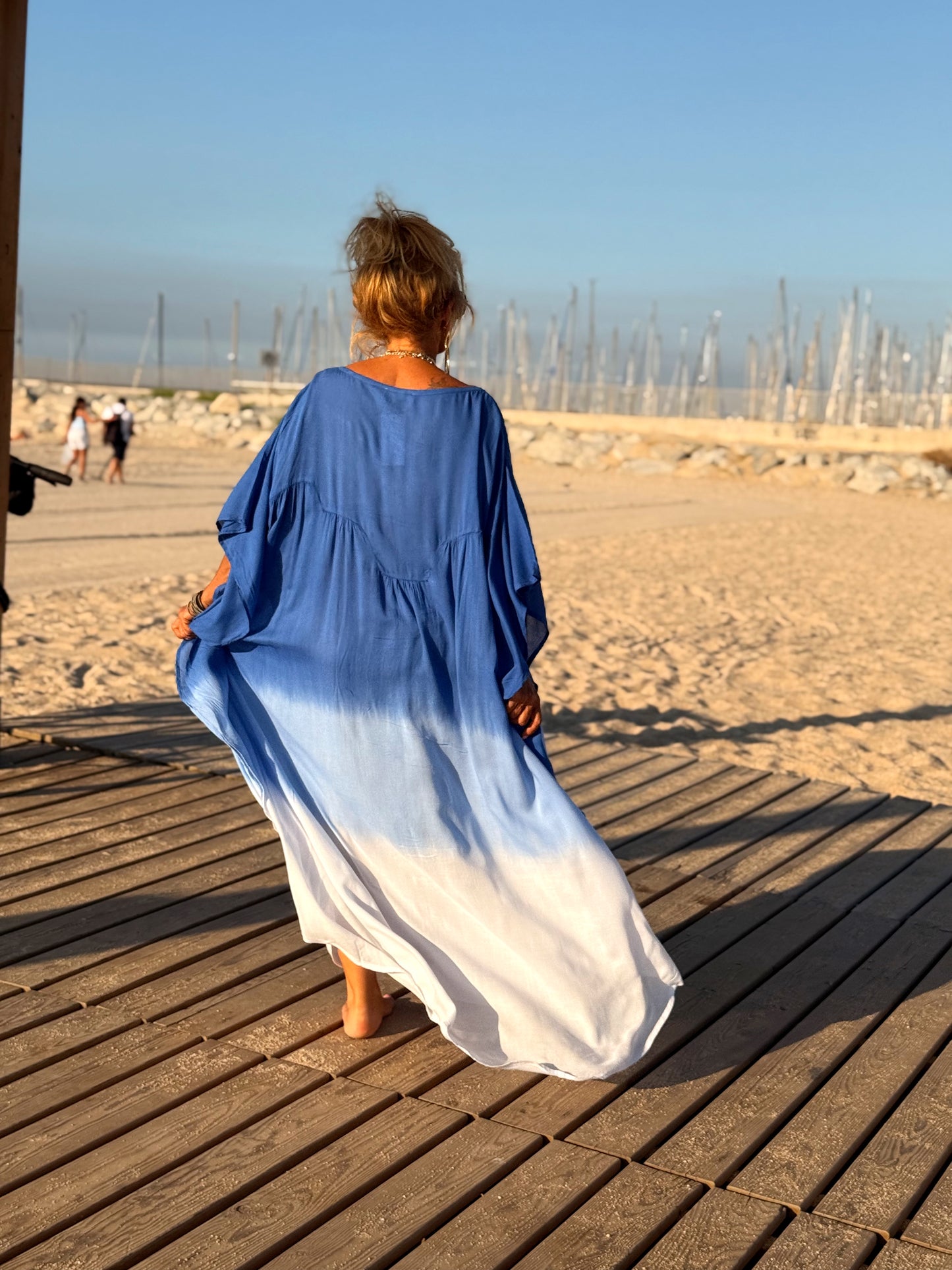 VESTIDO KAFTAN MIKONOS MULTICOLOR
