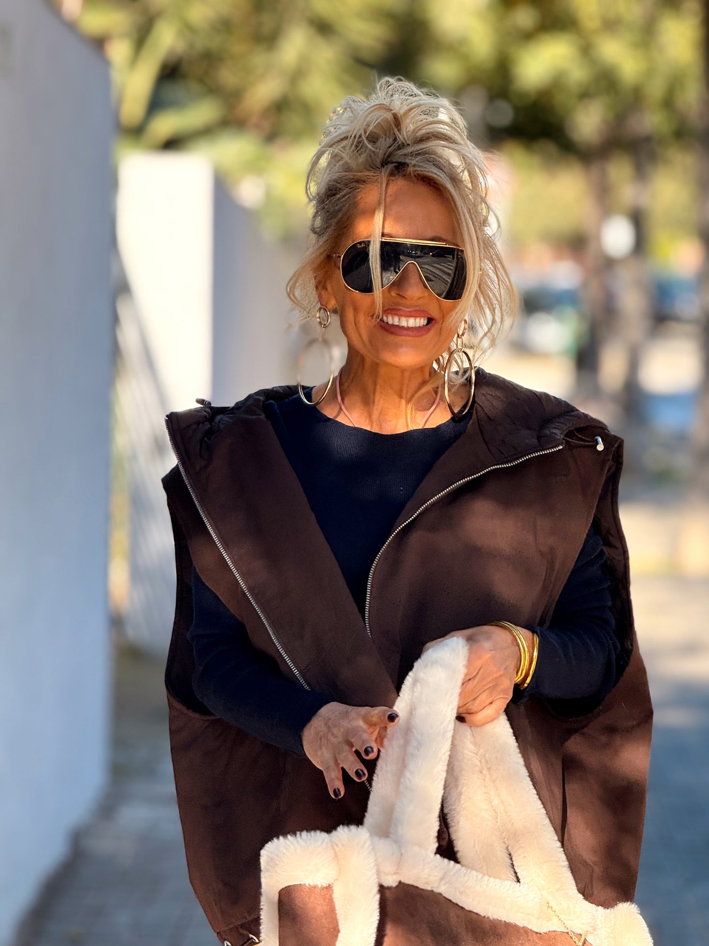 CHALECO SUPER OVERSIZE MARIO MULTICOLOR