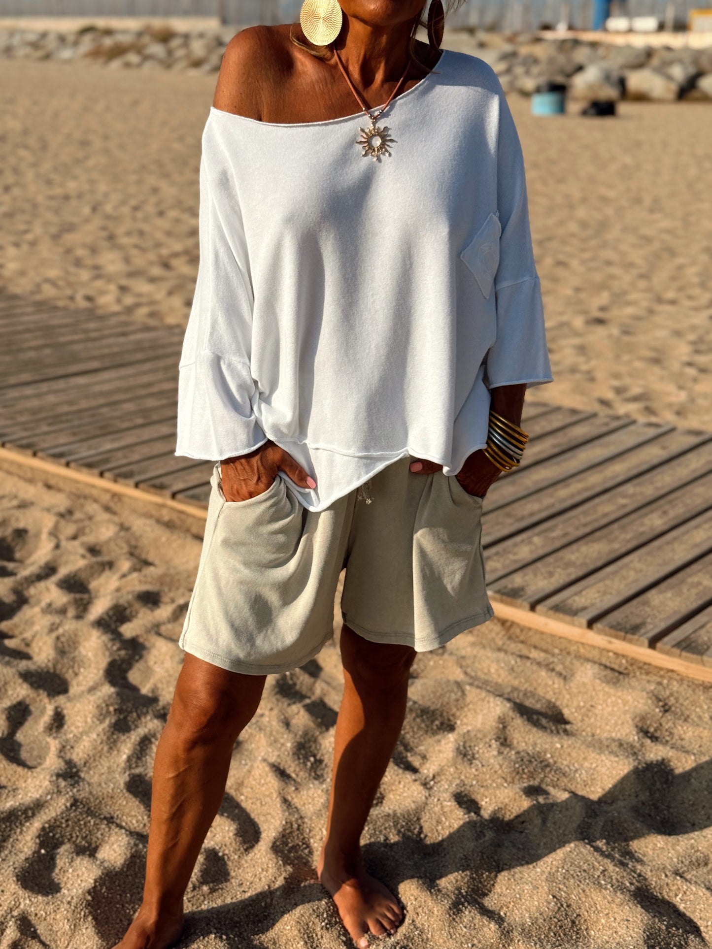 SHORT OVERSIZE BONNIE MULTICOLOR