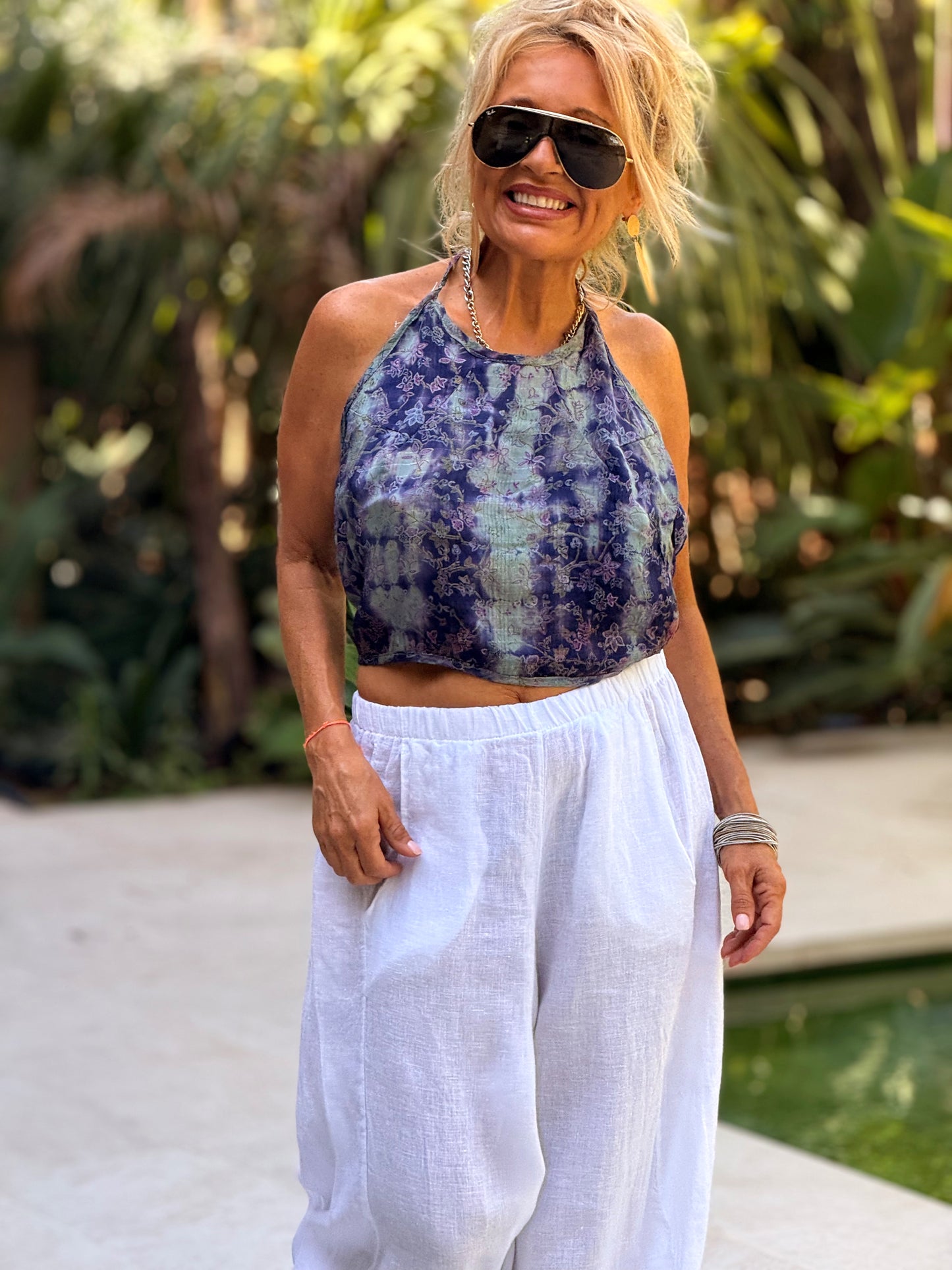 TOP CORTO INDY MULTICOLOR
