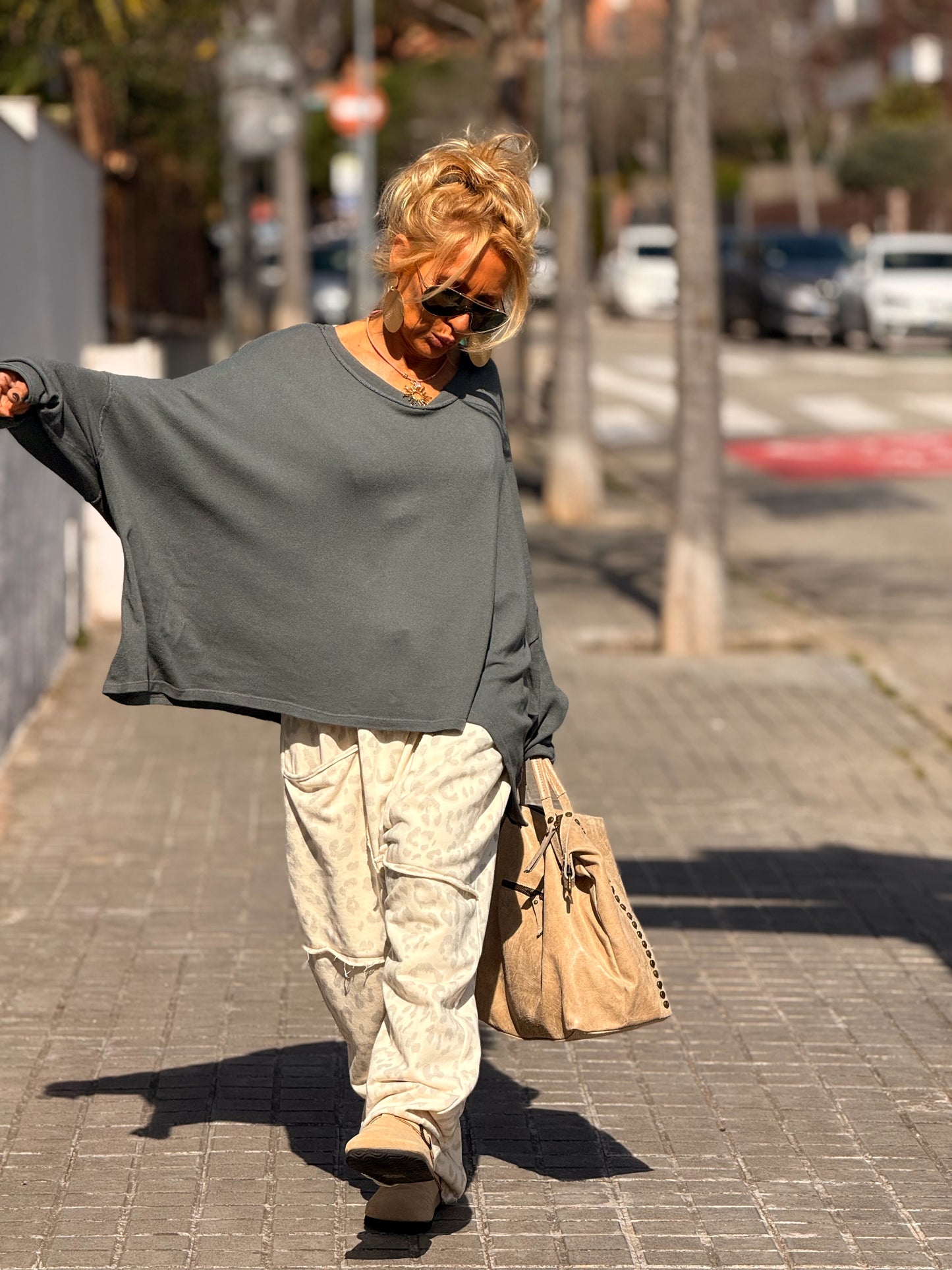 CAMISETA SUPER OVERSIZE SHILA MULTICOLOR