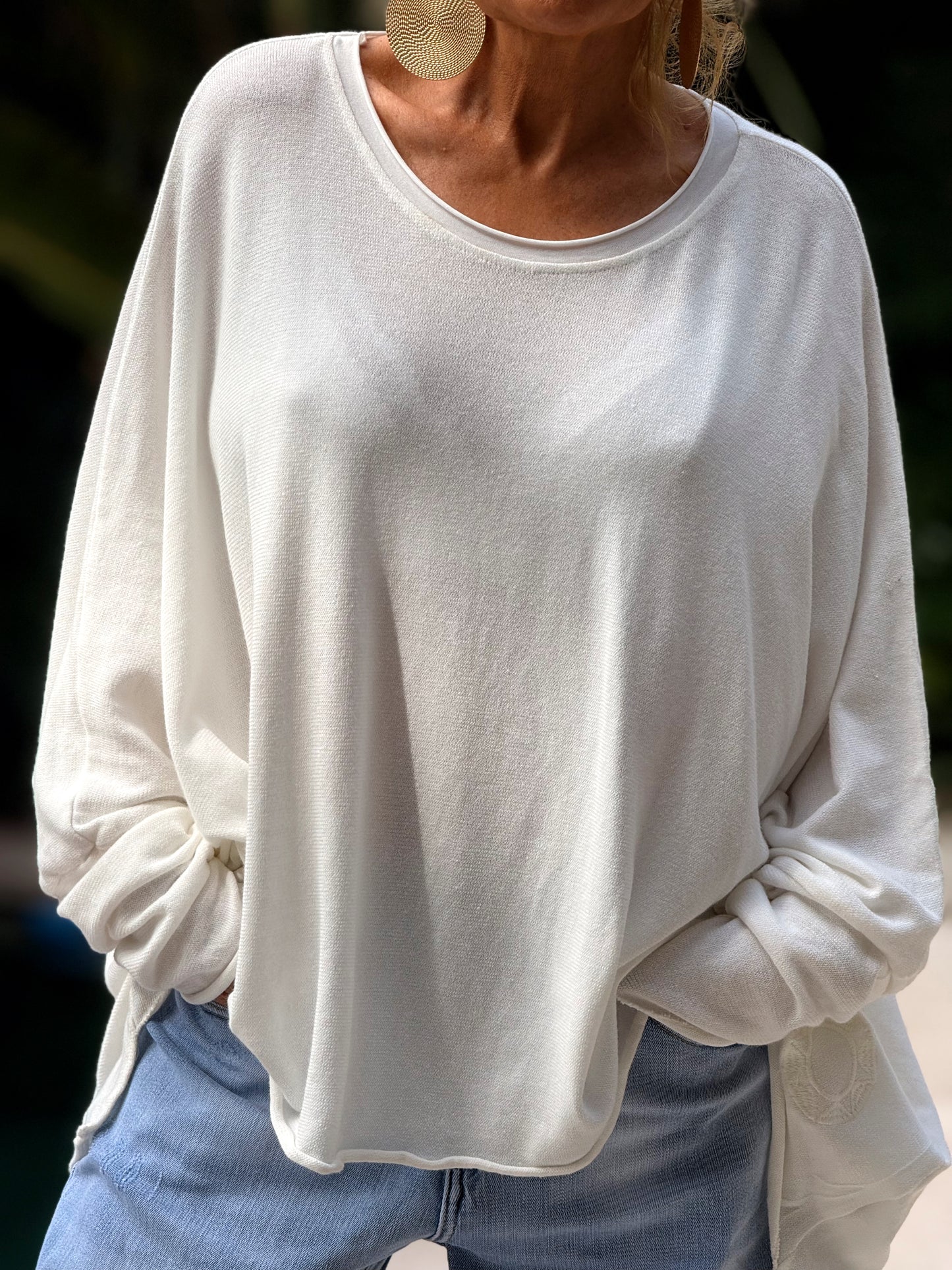 CAMISETA DESGASTADA SUPER OVERSIZE DANI MULTICOLOR