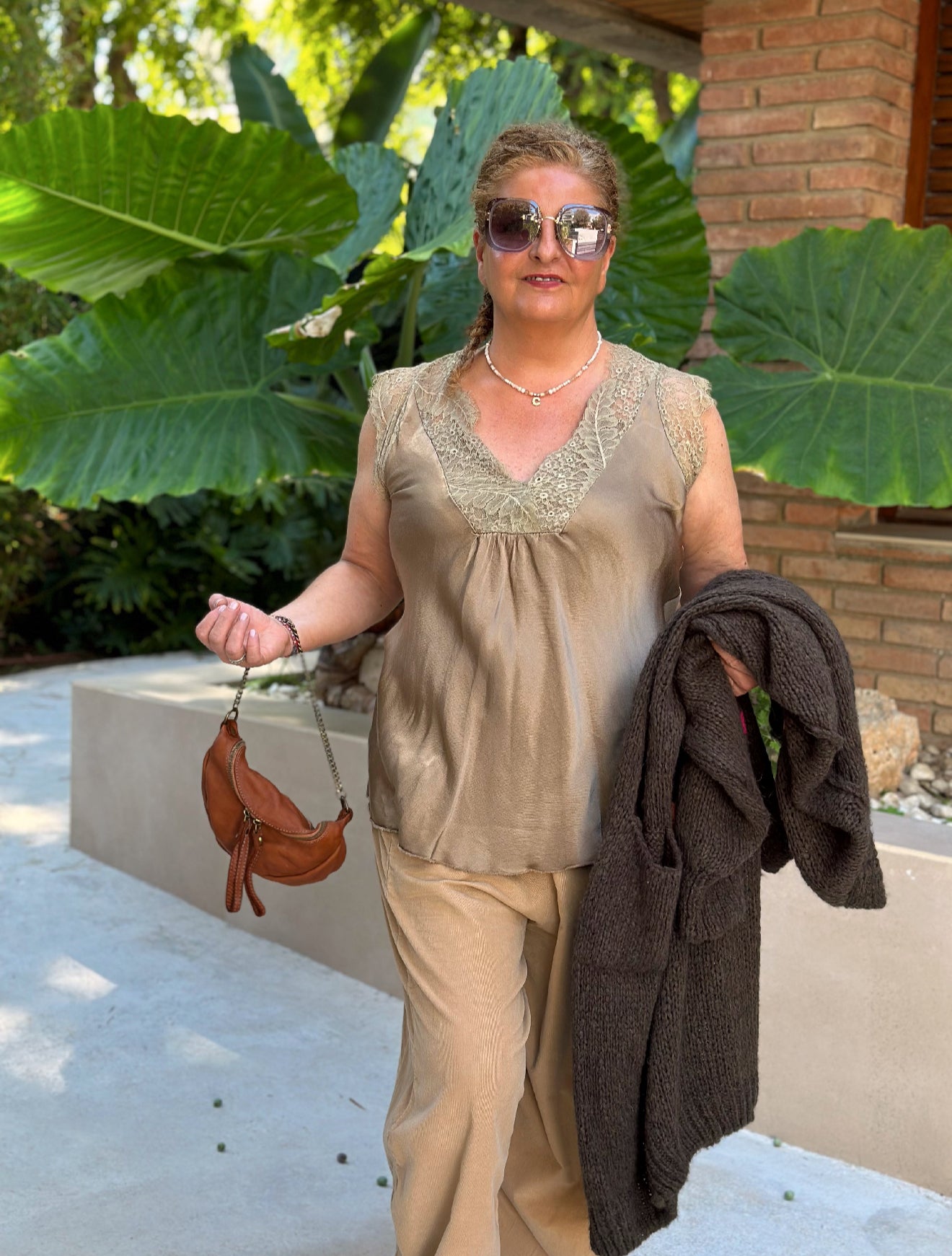 TOP LENCERO OVERSIZE STELLA MULTICOLOR