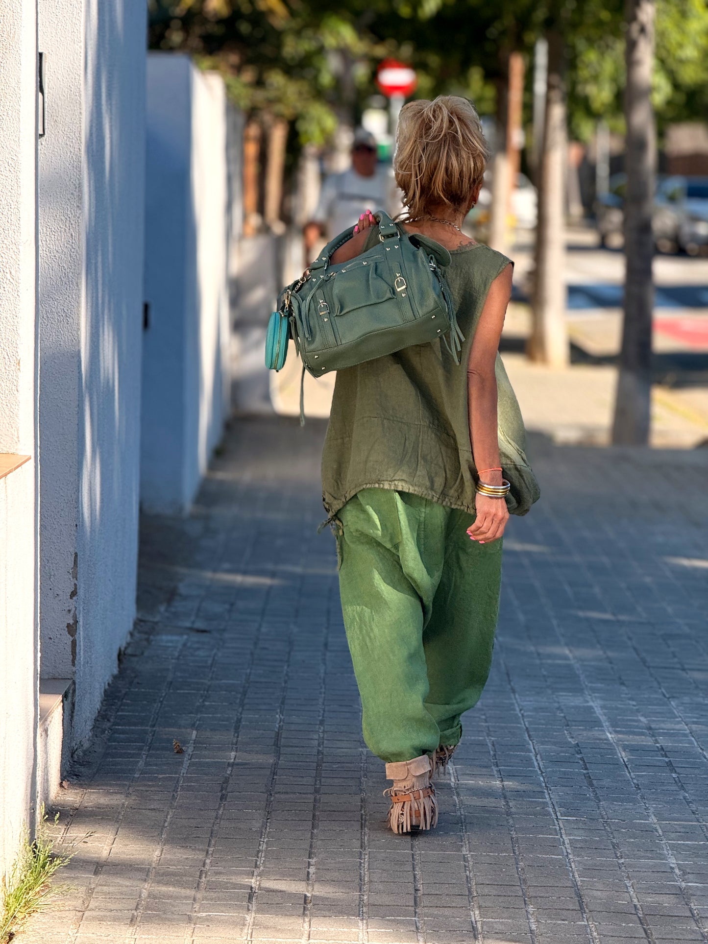 PANTALÓN BAGGY OVERSIZE LINO FLORENT MULTICOLOR