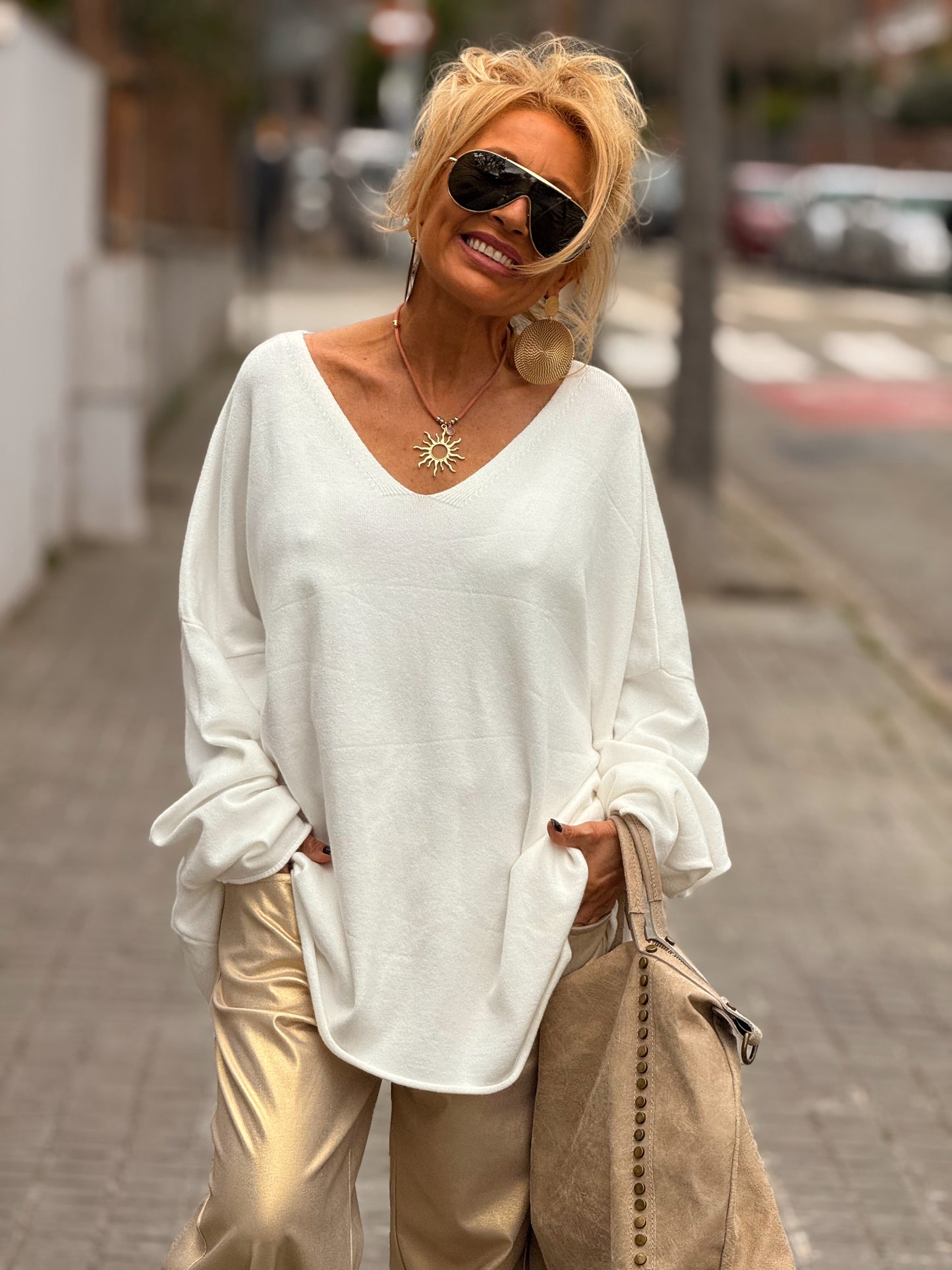 JERSEY OVERSIZE MULTICOLOR