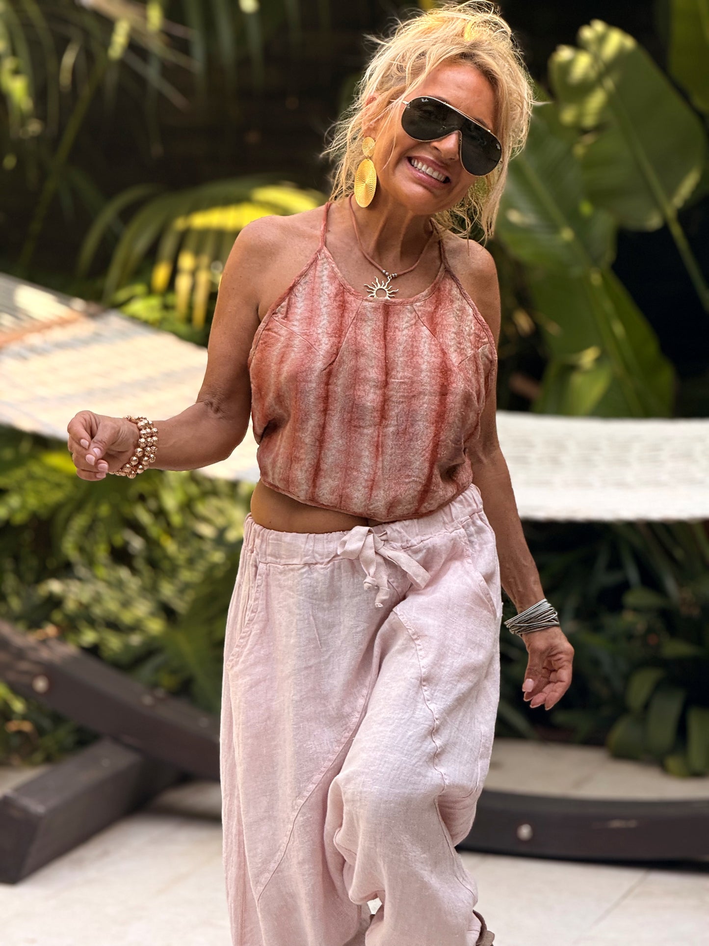 TOP CORTO INDY MULTICOLOR