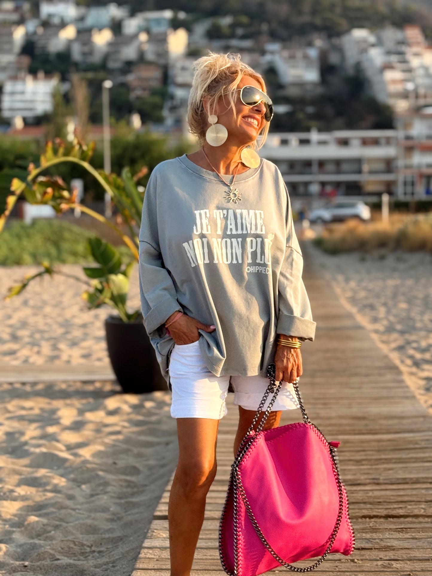 BOLSO VINTAGE FUCSIA