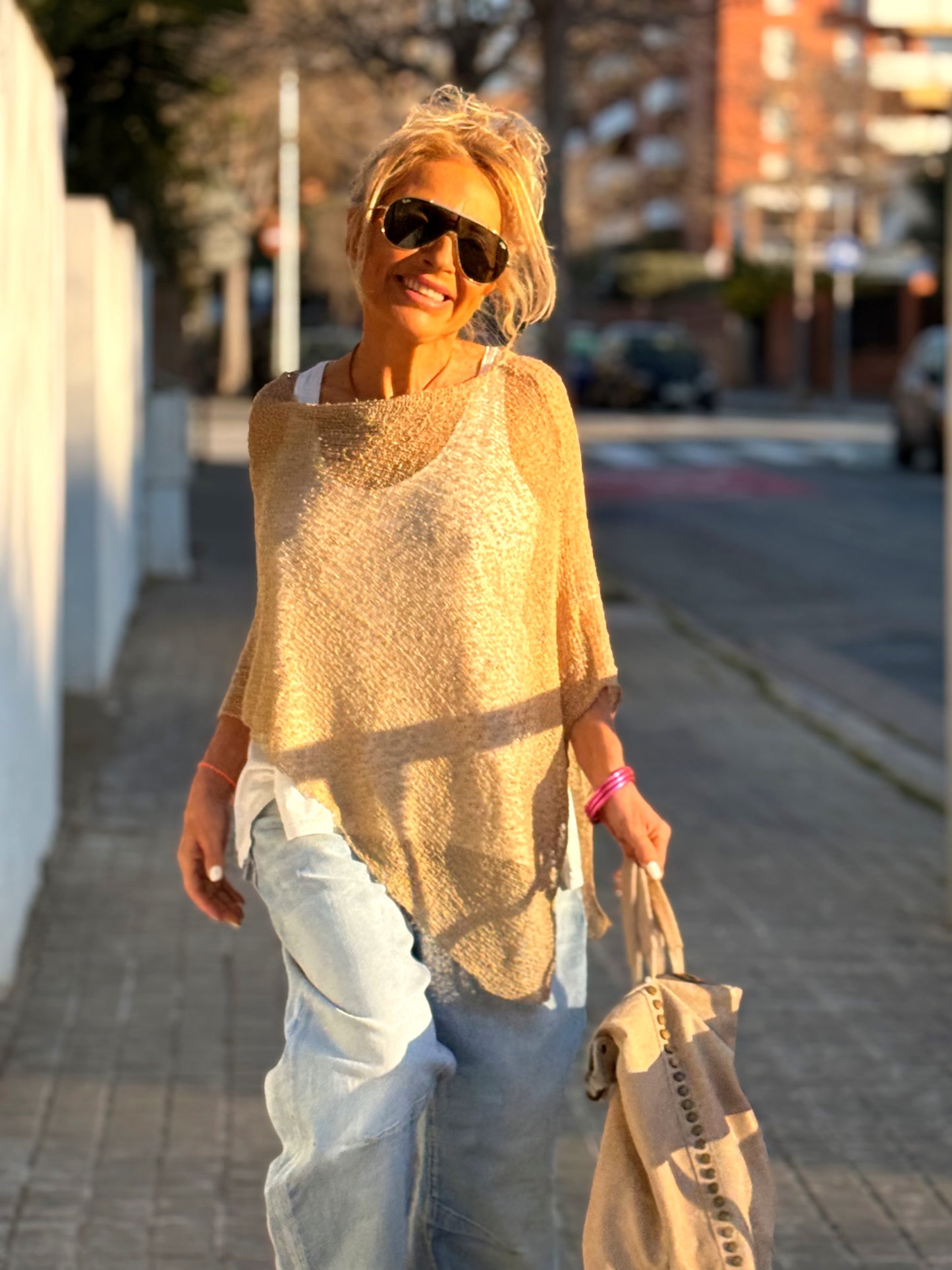 CAPA OVERSIZE ANNY MULTICOLOR
