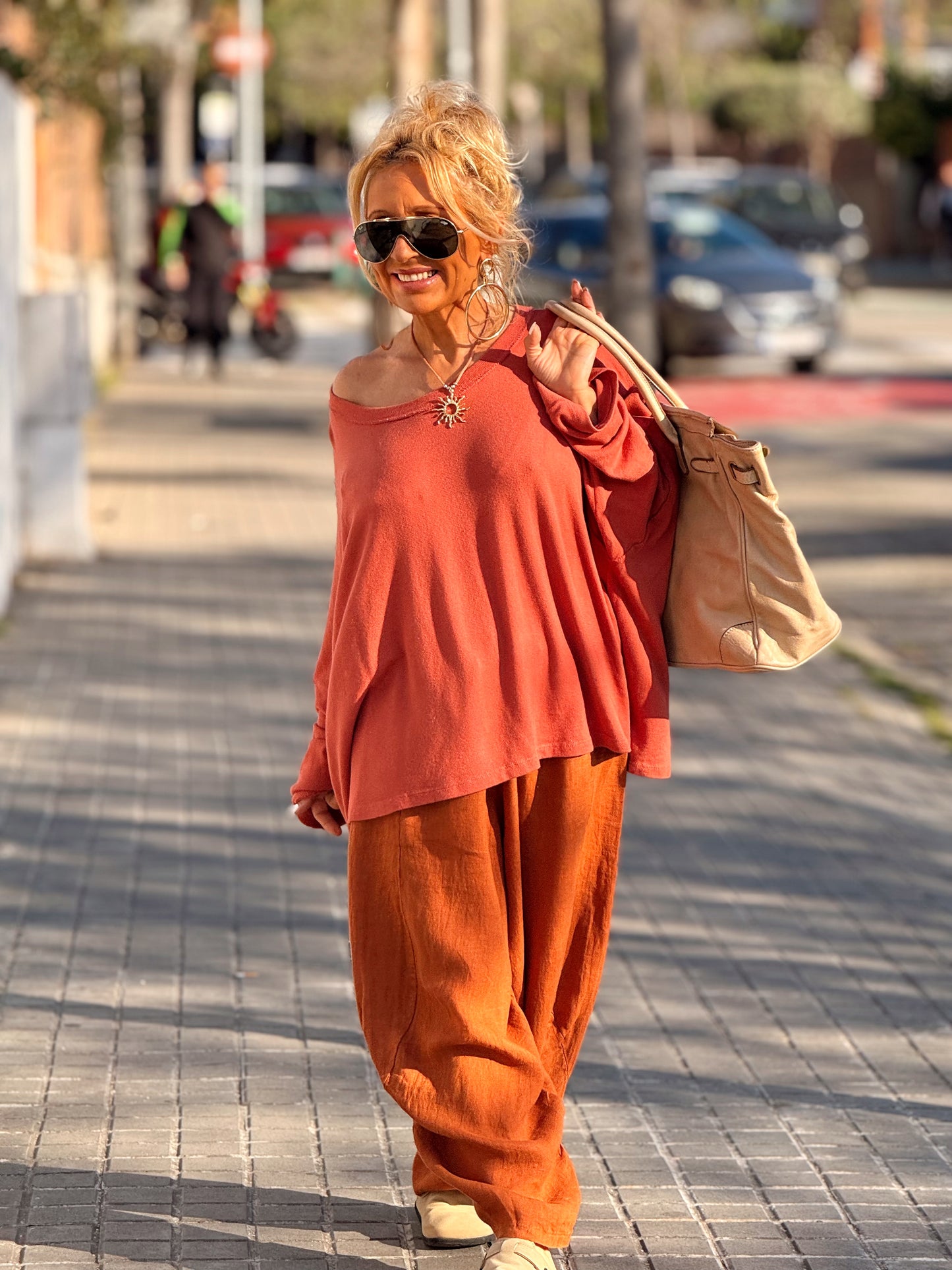 PANTALON OVERSIZE EDEN MULTICOLOR