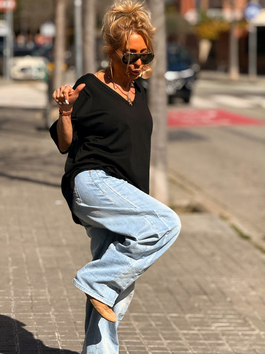 CAMISETA CORTA JULIE MULTICOLOR