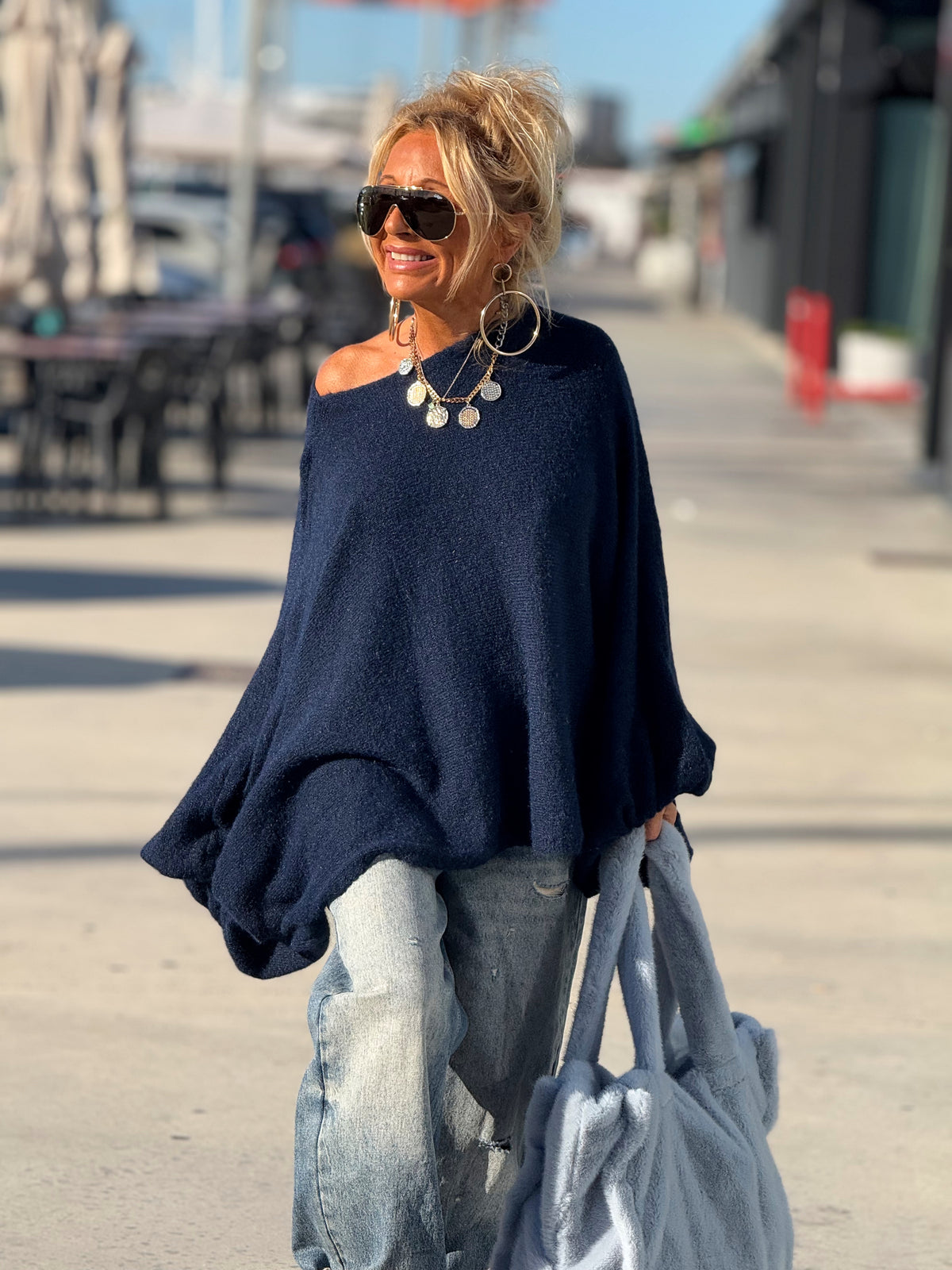 JERSEY OVERSIZE BRIGITTE MULTICOLOR