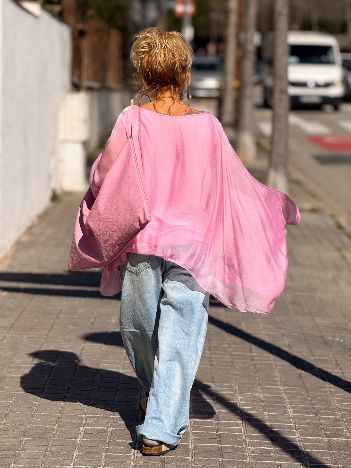 BLUSA CON TOP OVERSIZE ASIMÉTRICA NOA MULTICOLOR