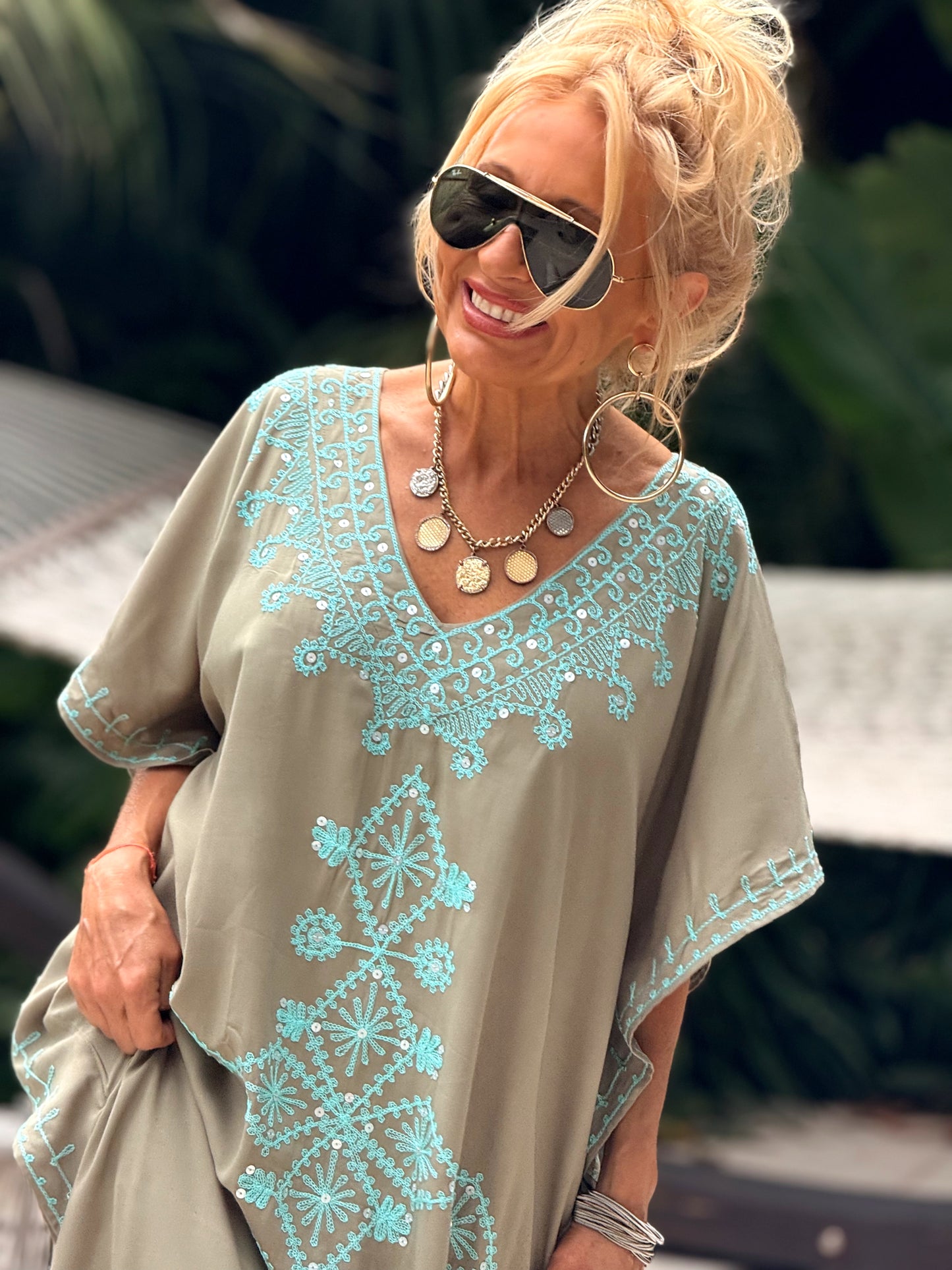 VESTIDO OVERSIZE TENERIFE MULTICOLOR