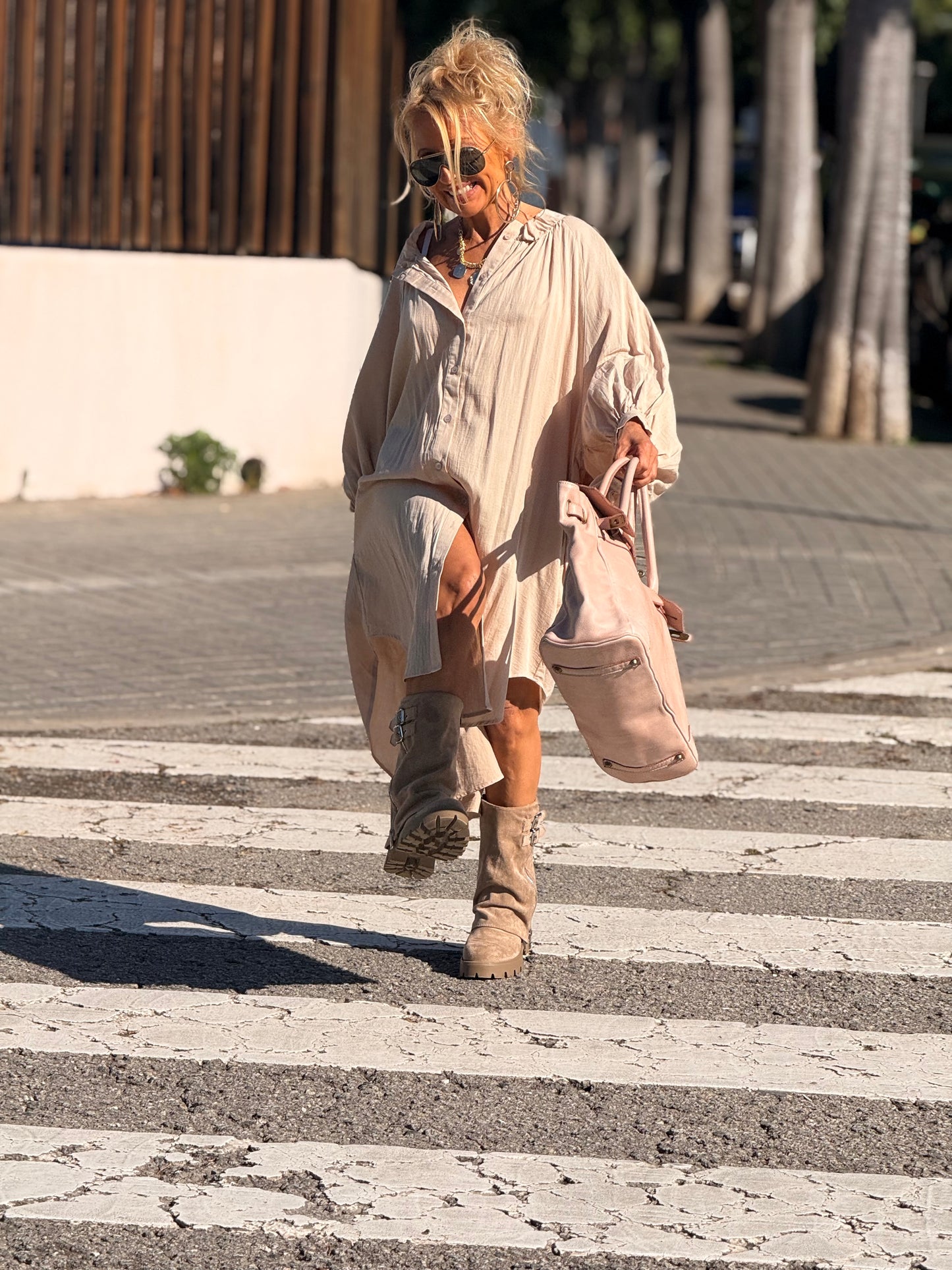 VESTIDO OVERSIZE NINA MULTICOLOR