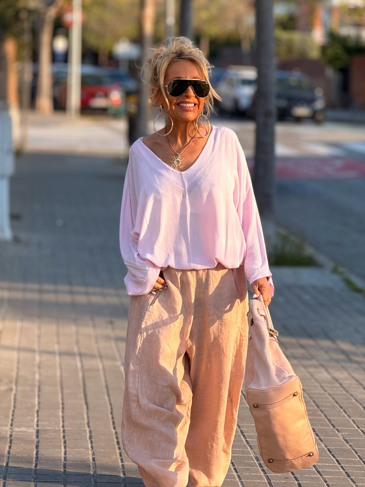 BLUSA OVERSIZE LAURA MULTICOLOR