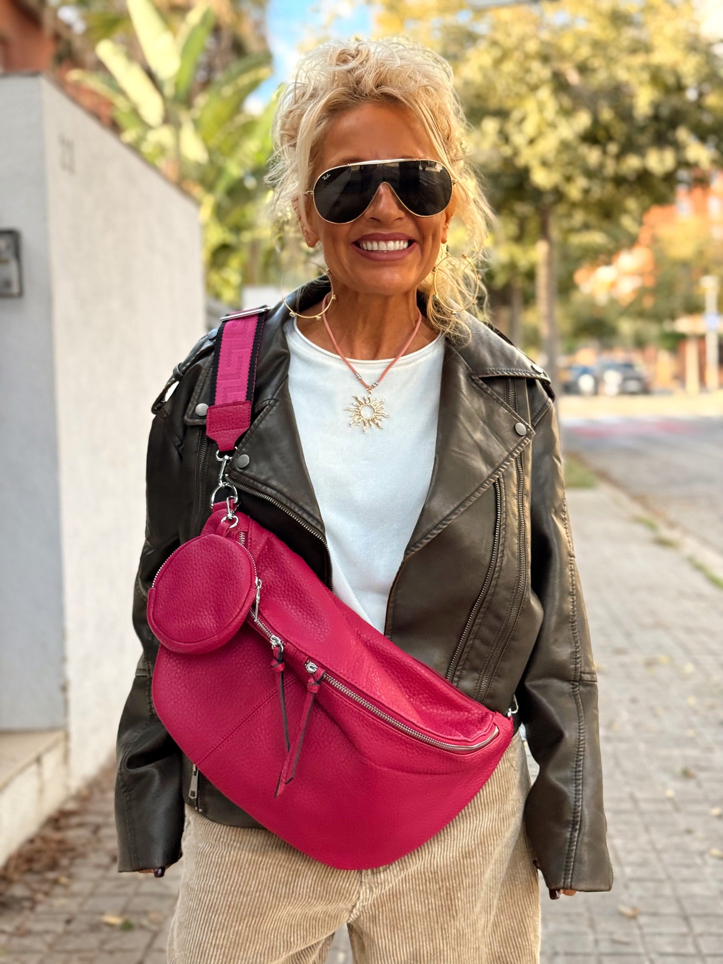 CAZADORA POLIPIEL EVA MARRÓN