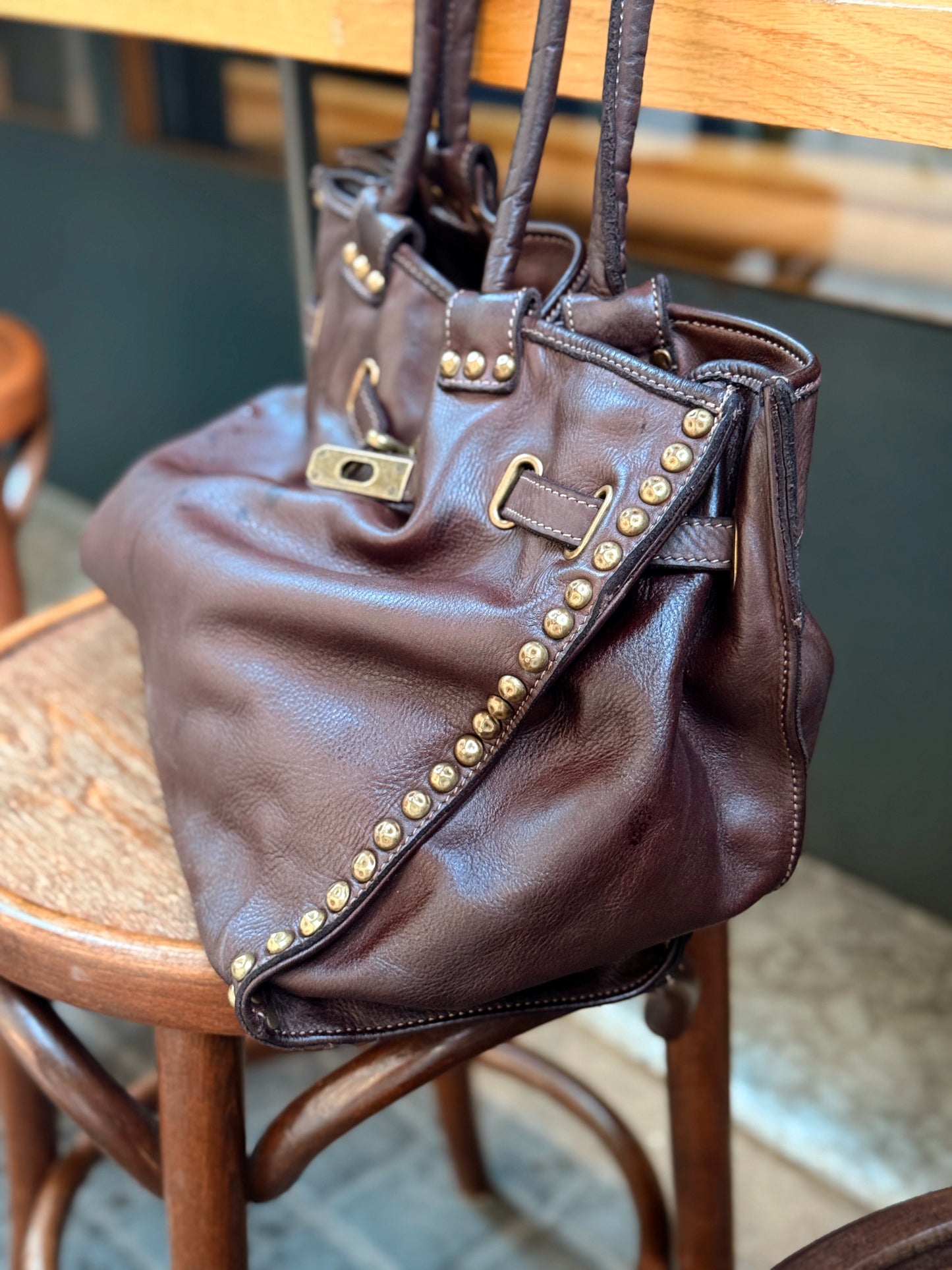 BOLSO DE PIEL SYDNEY MULTICOLOR