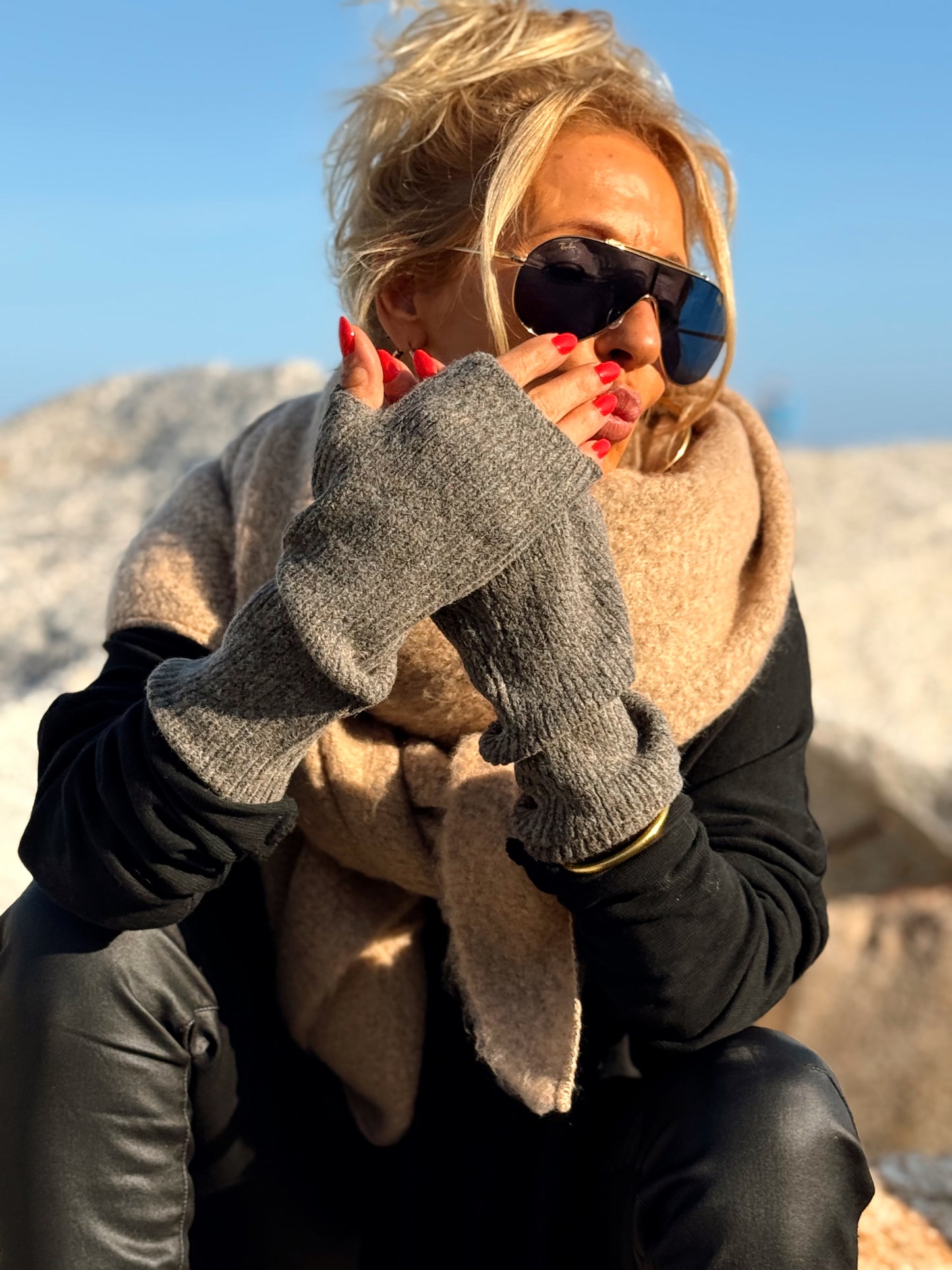 MITONES LARGA MULTICOLOR