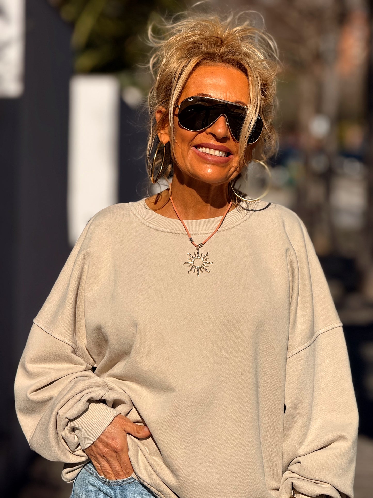 SUDADERA MILA MULTICOLOR