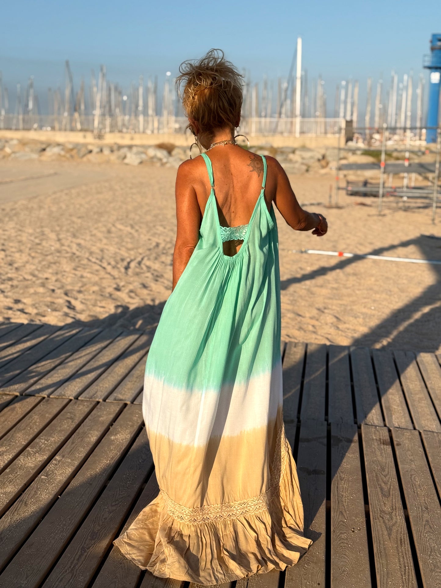 VESTIDO TIRANTE TYE&DYE MULTICOLOR