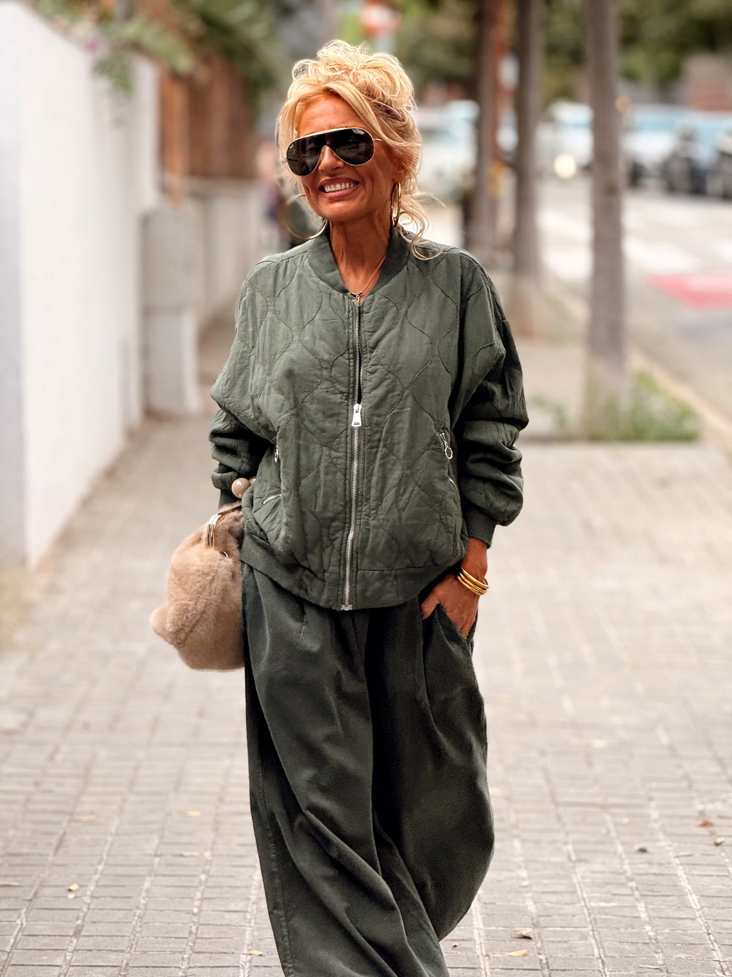 BOMBER FILIPA MULTICOLOR