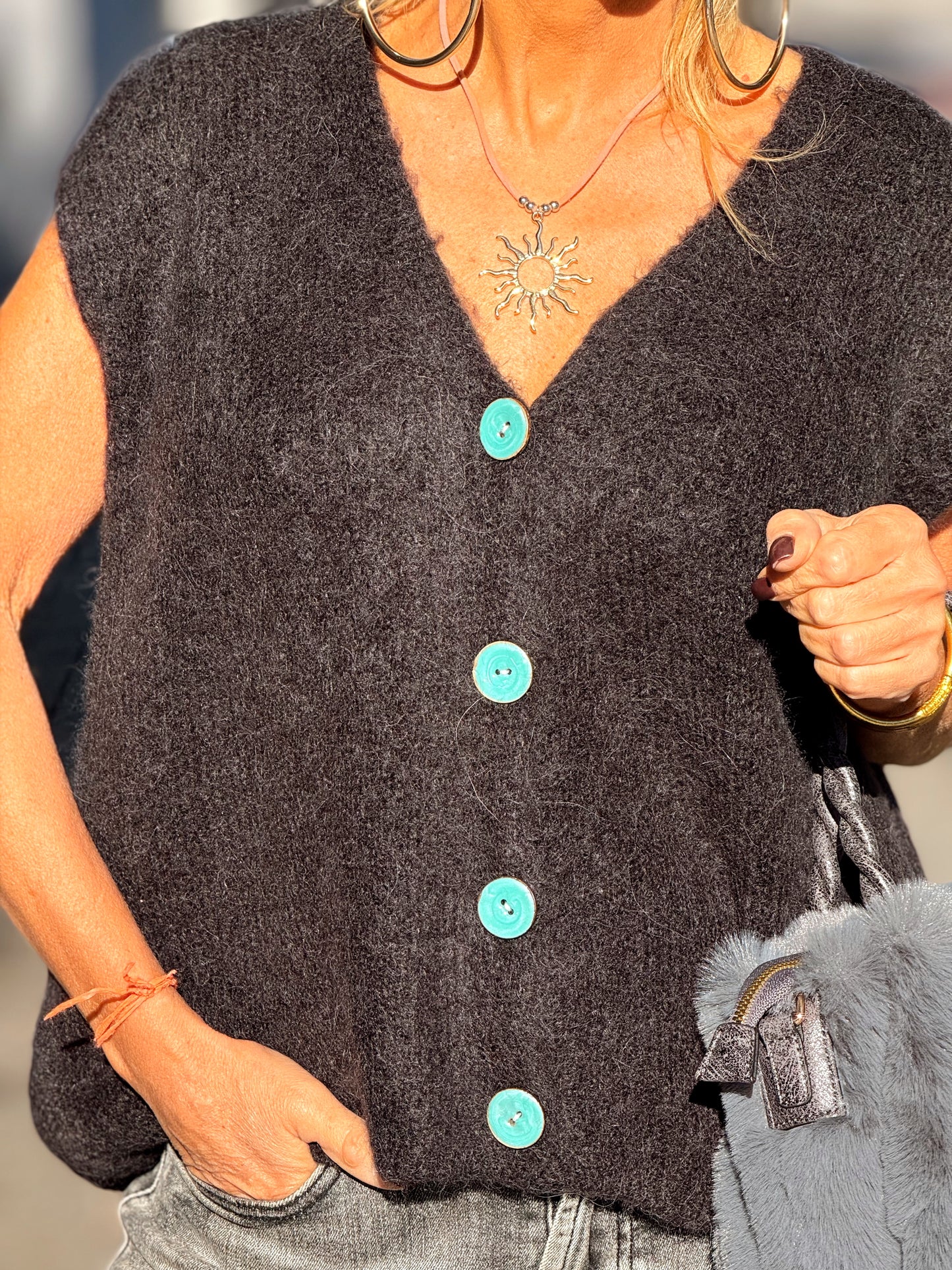 CHALECO JULIANO MULTICOLOR