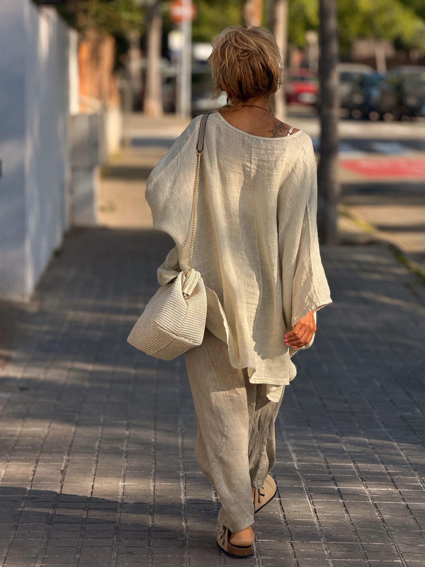 BLUSA SÚPER OVERSIZE MARIO MULTICOLOR