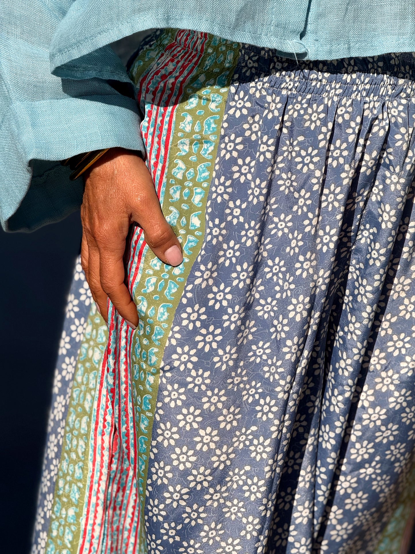 PANTALON HIPPIE CHIC ESTAMPADO MULTICOLOR