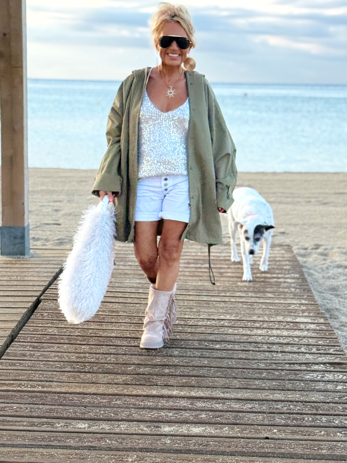 PARKA OVERSIZE SOFIA MULTICOLOR