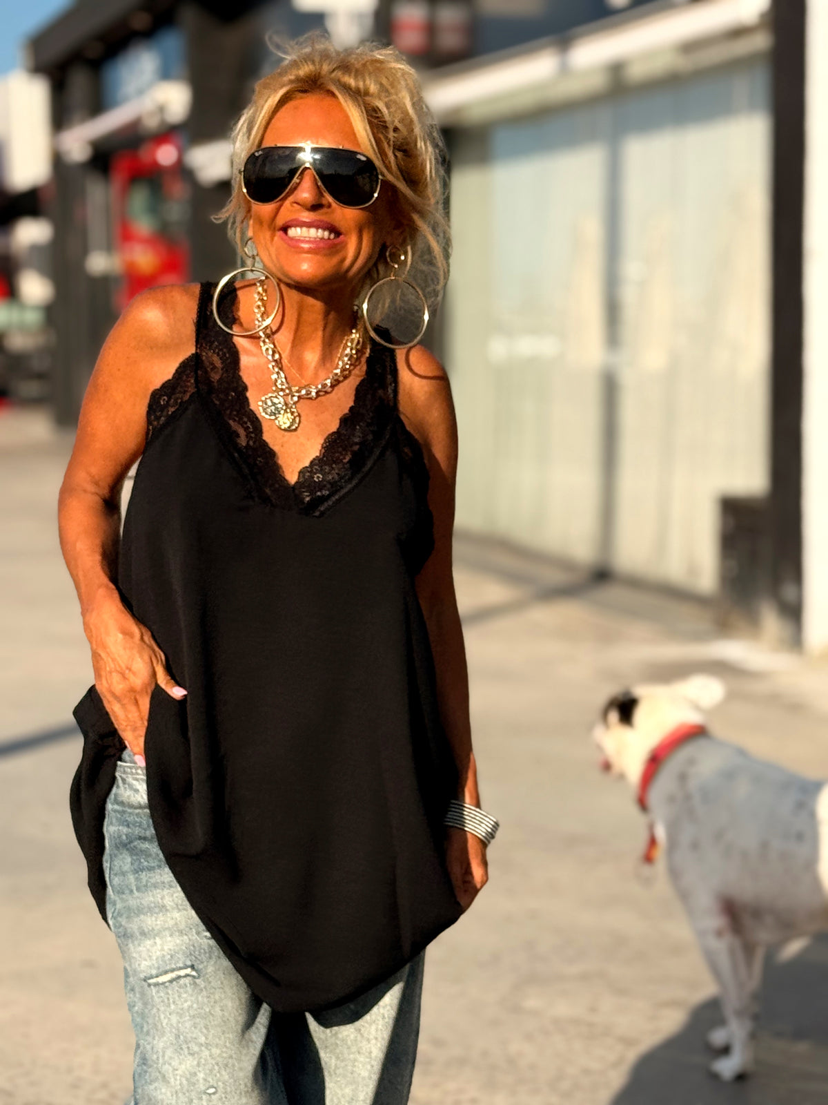 TOP LENCERO SUPER OVERSIZE PAOLA MULTICOLOR