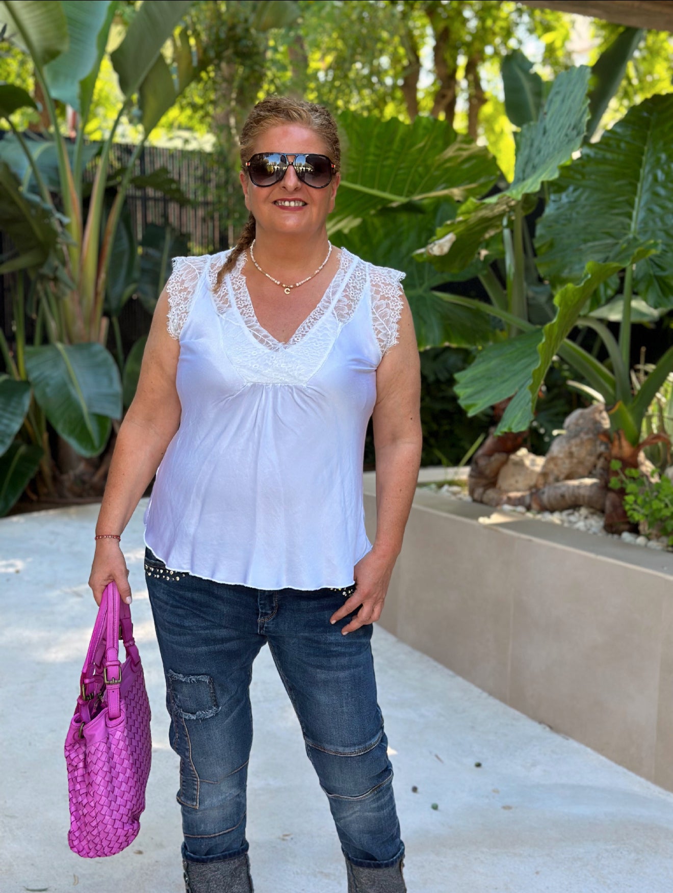 TOP LENCERO OVERSIZE STELLA MULTICOLOR