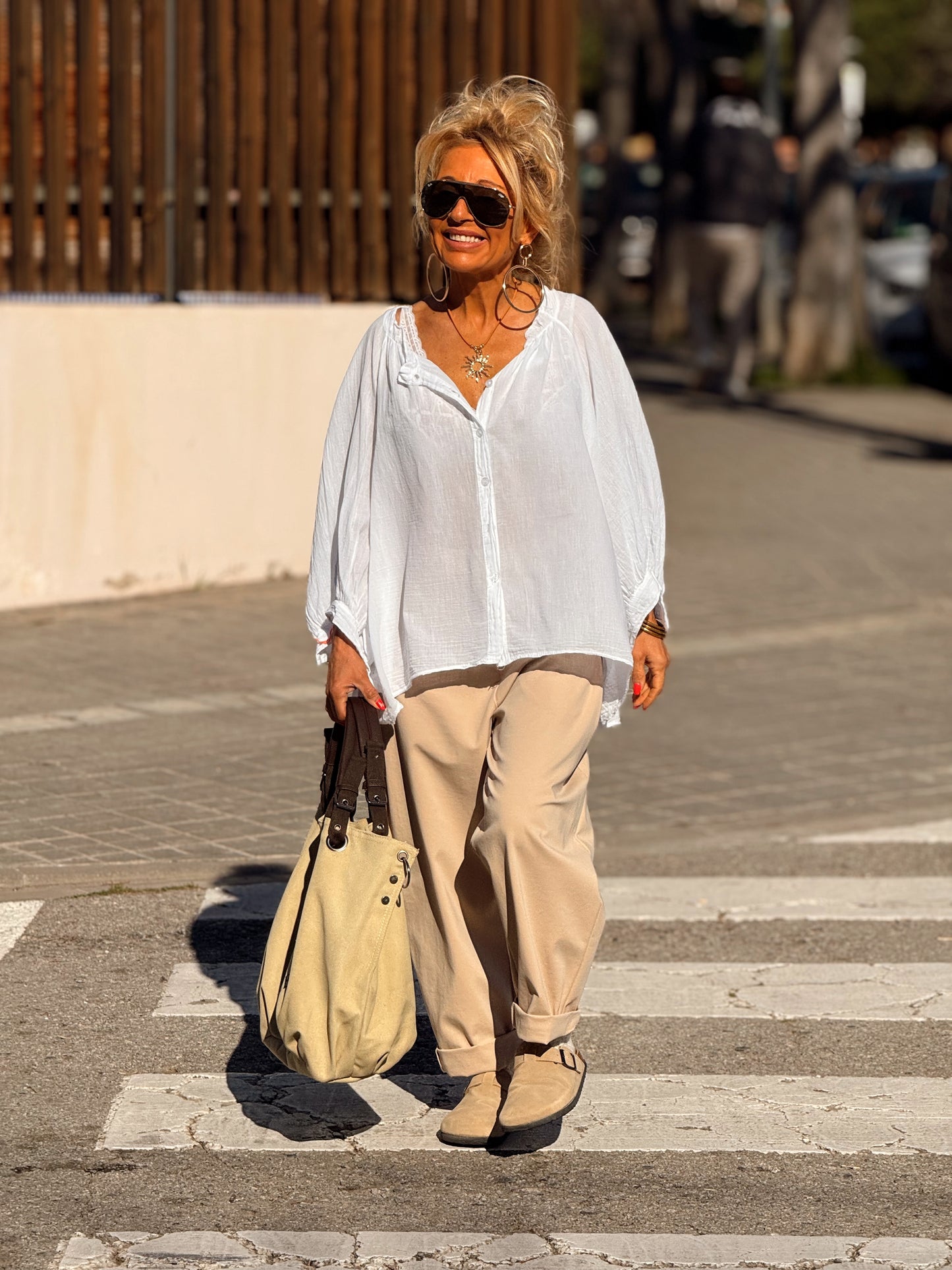 BLUSA OVERSIZE NINA MULTICOLOR