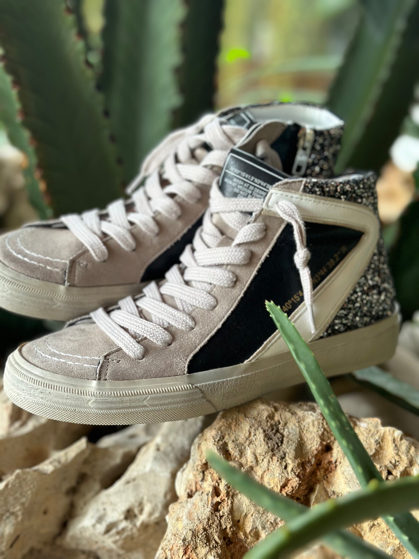 SNEAKERS CHIARA LENTEJUELAS NEGRO