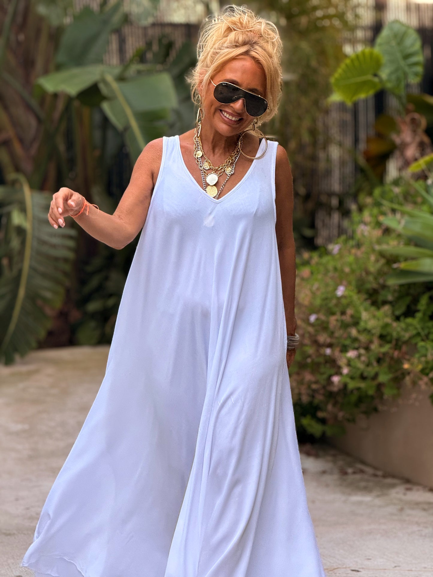 VESTIDO OVERSIZE AMANDINE MULTICOLOR