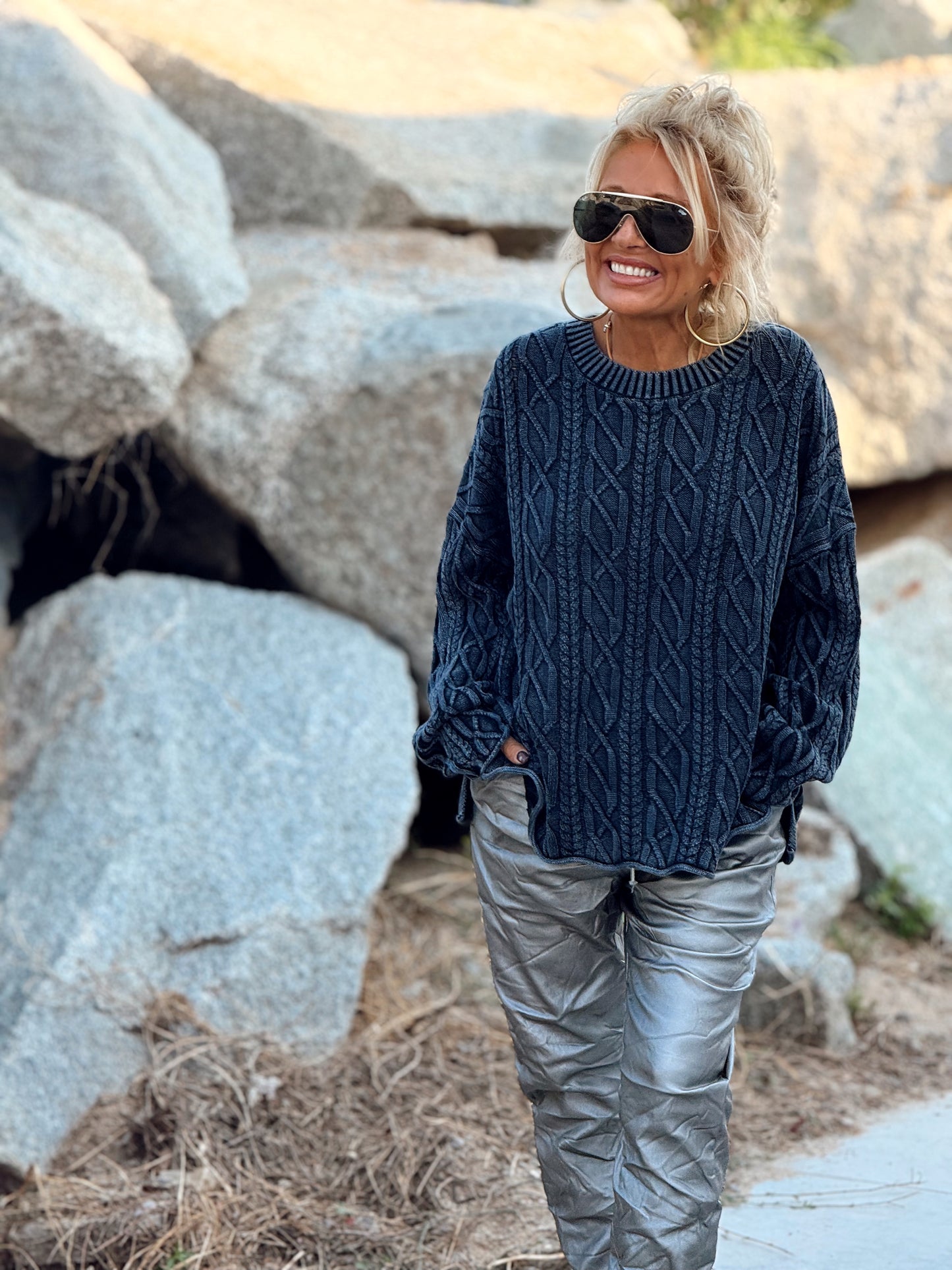 JERSEY ENTRELAZADO TAMARA MULTICOLOR