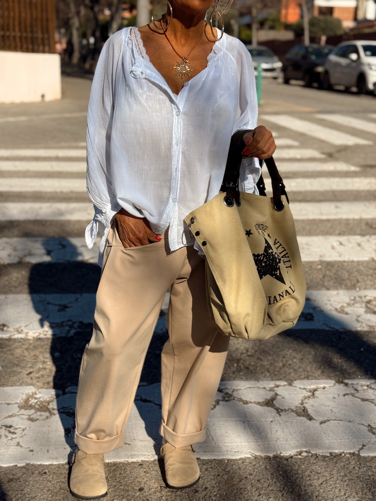 BLUSA OVERSIZE NINA MULTICOLOR