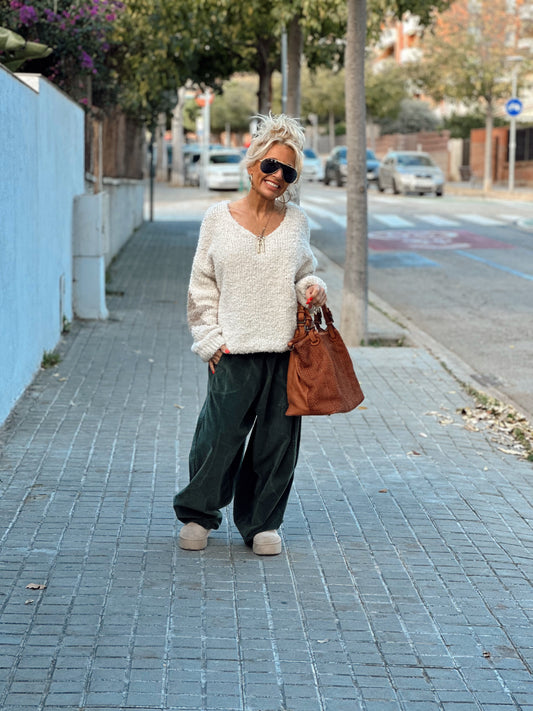 PANTALON OVERSIZE TERCIOPELO JOSE KAKI