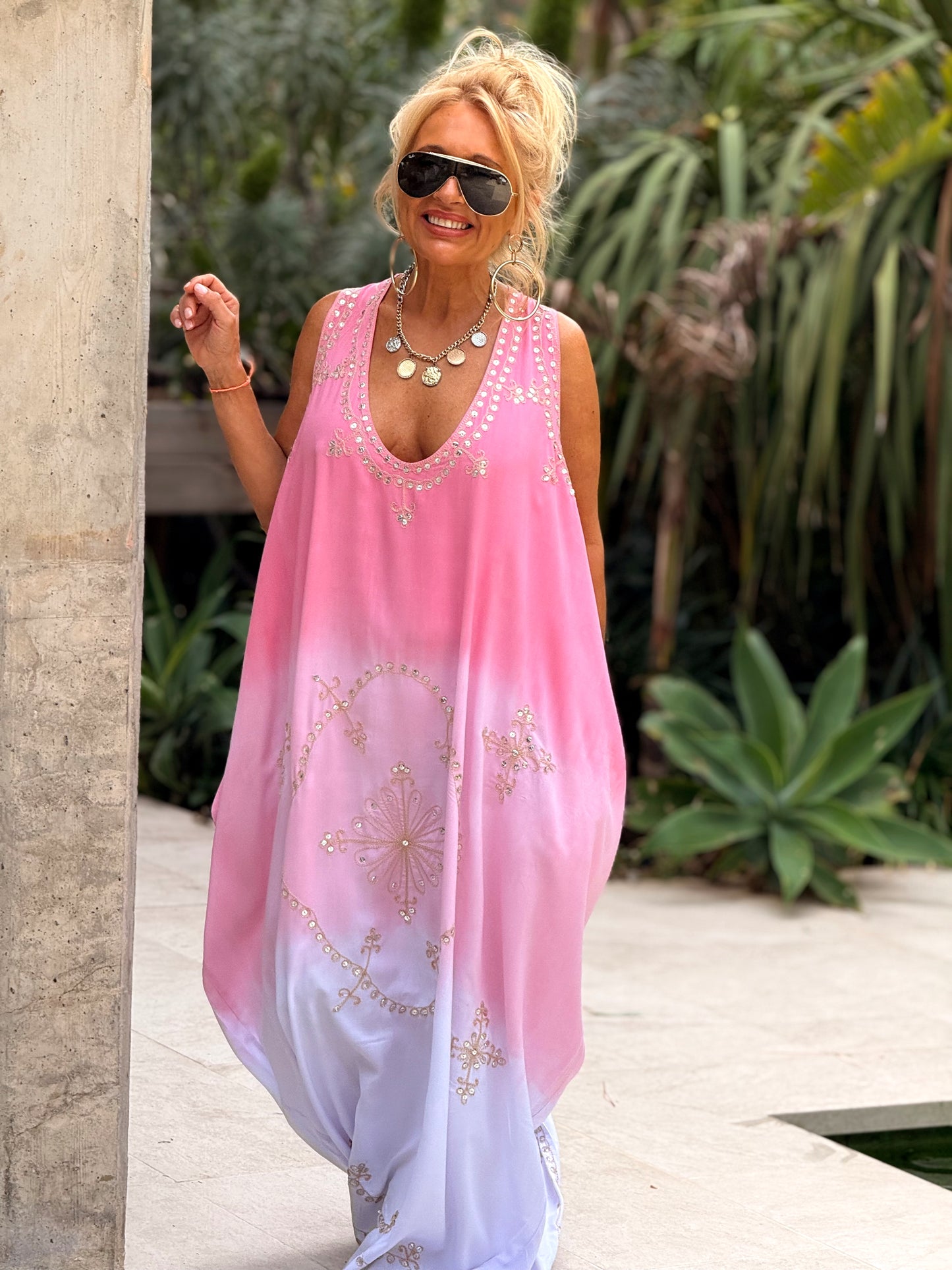 VESTIDO SUPER OVERSIZE ARUBA MULTICOLOR