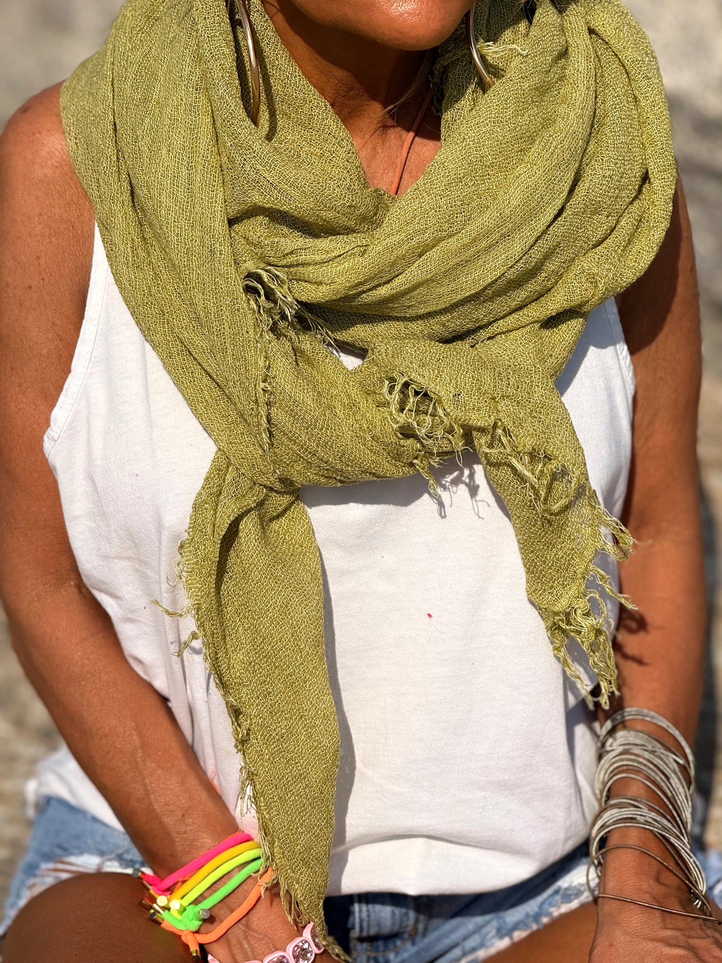 PAÑUELO ANNA MULTICOLOR